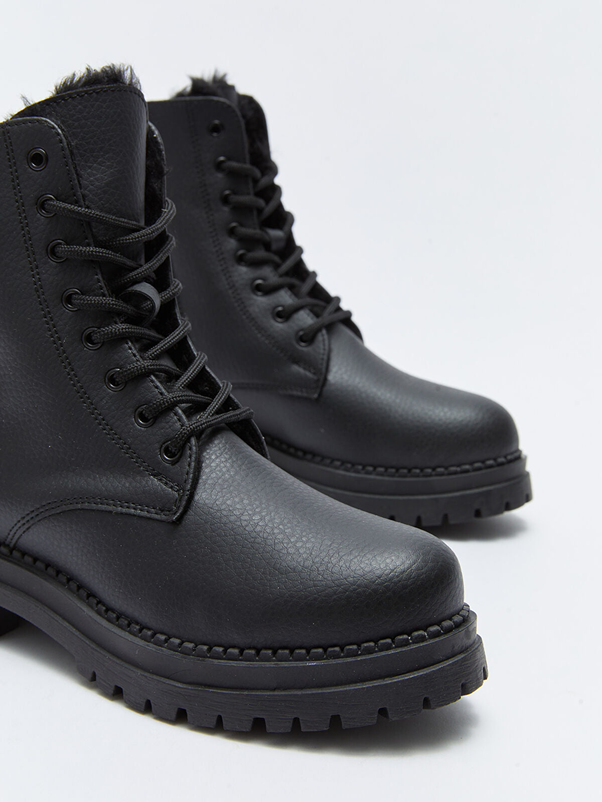 Leather-Look Strap & Buckle Women's Casual Shoe
