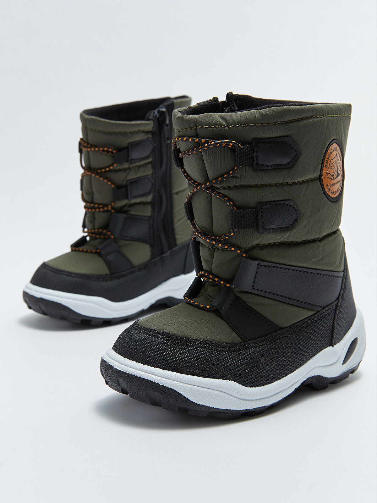 Elastic Strap Buckle Boy's Casual Kid's Leather Bot