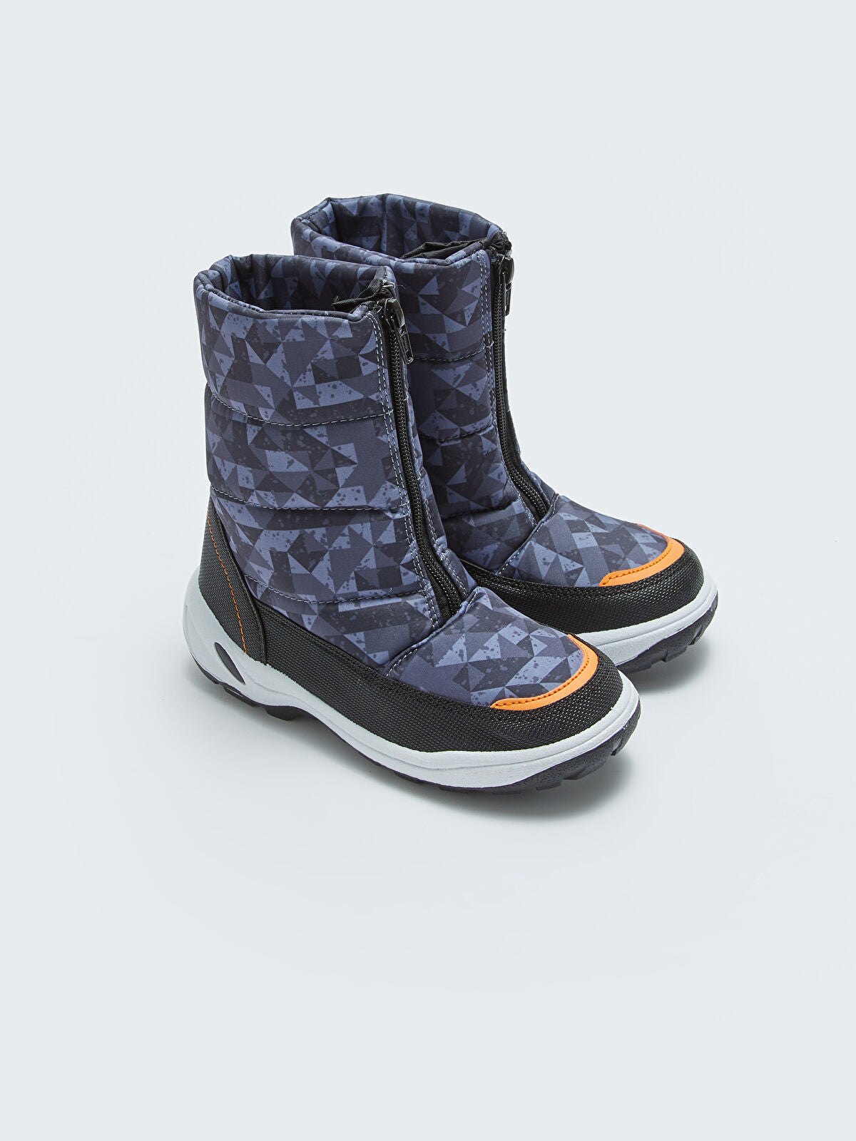 Printed Buckle Boy's Leather Sneaker