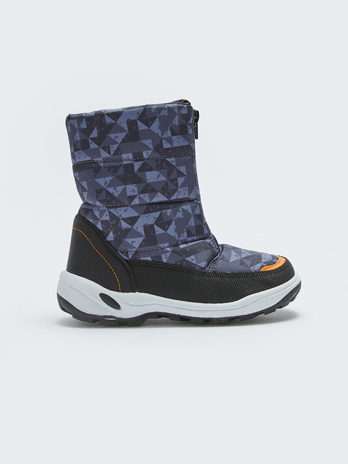 Printed Buckle Boy's Leather Sneaker