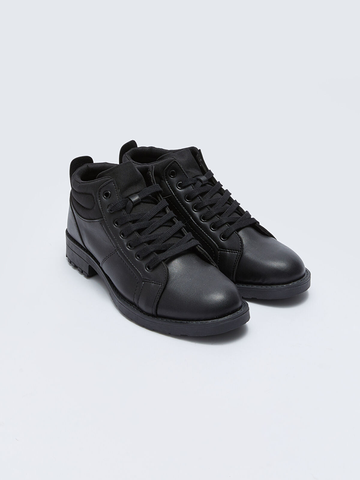 Leather-Look Ankle Boot for Men