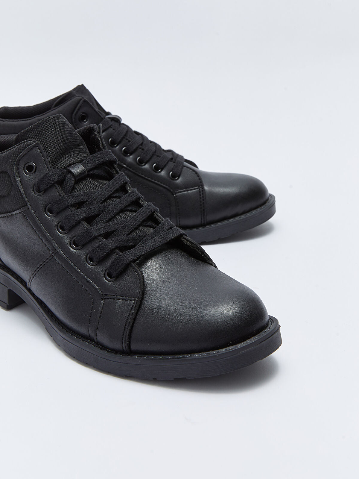 Leather-Look Ankle Boot for Men