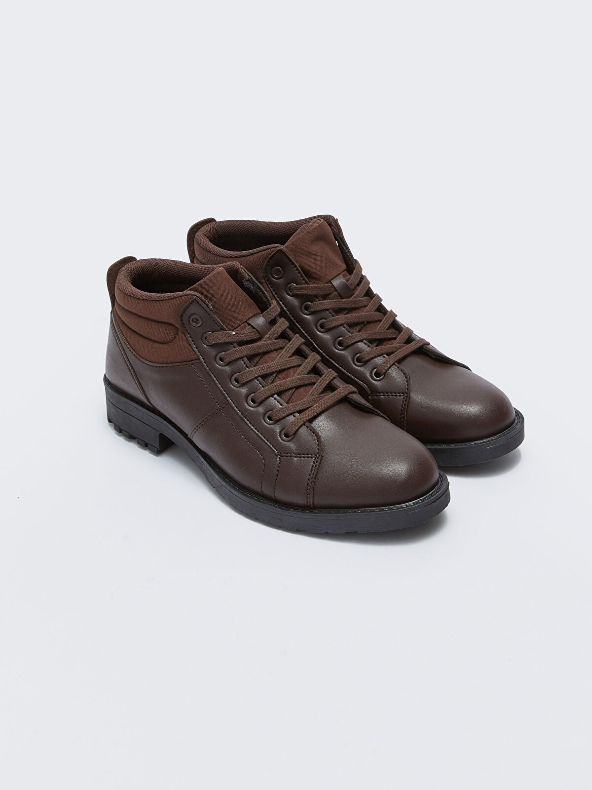 Leather-Look Ankle Boot for Men