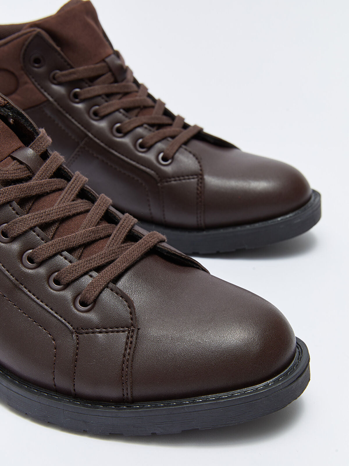 Leather-Look Ankle Boot for Men