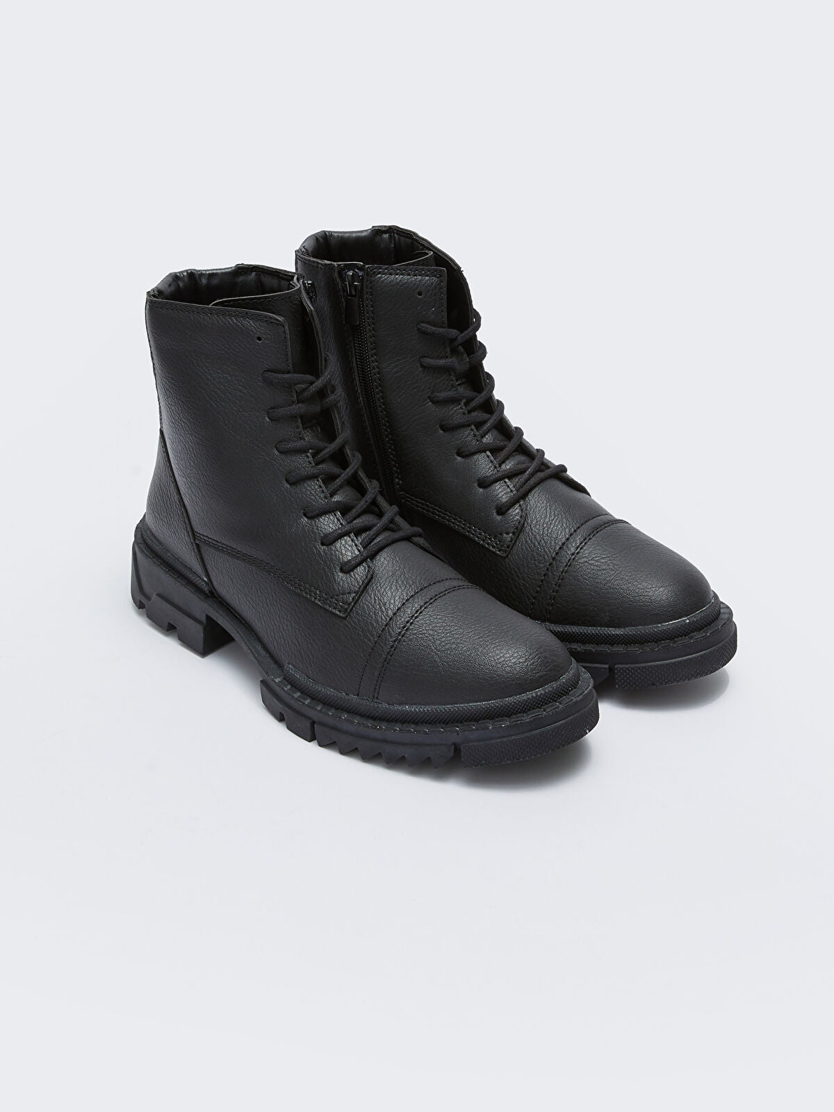 Leather-Look Ankle Boot for Men