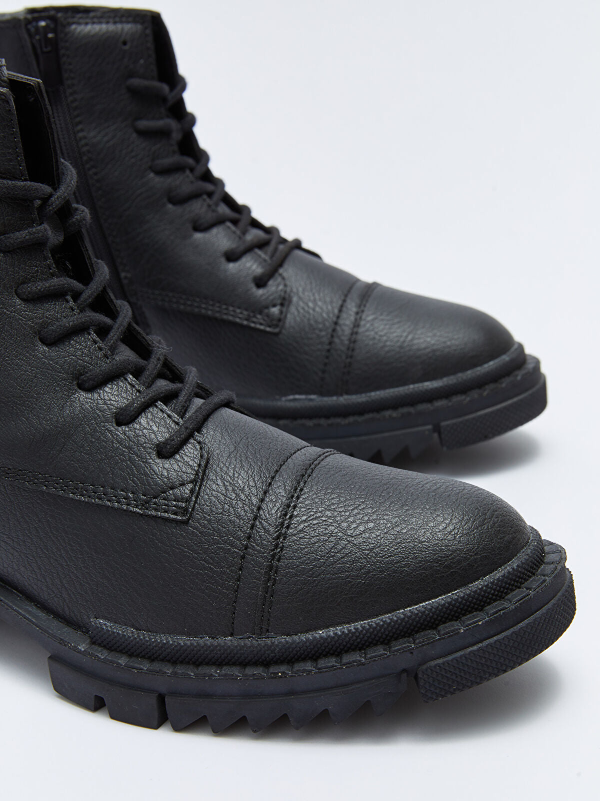 Leather-Look Ankle Boot for Men