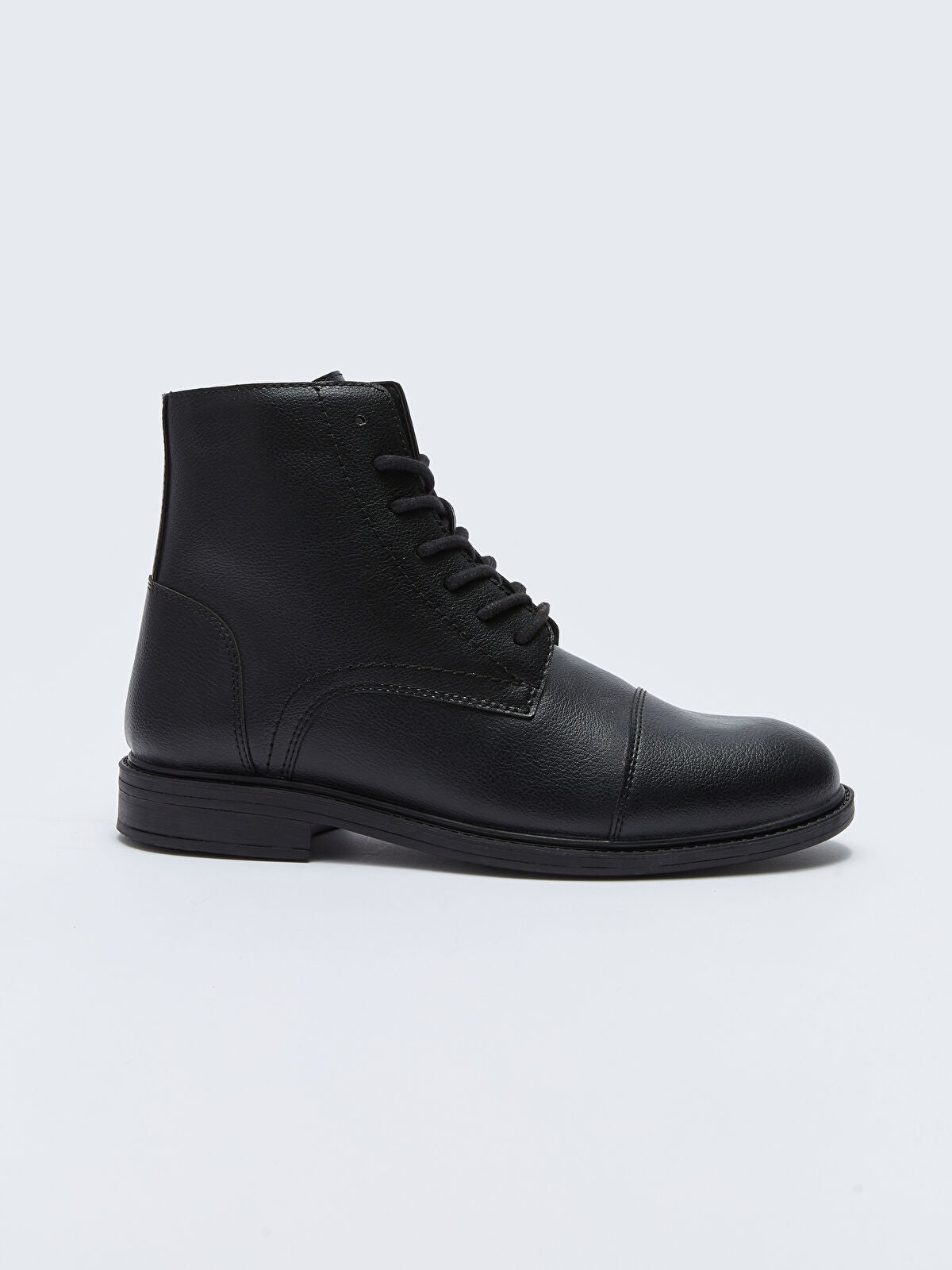 Leather-Look Ankle Boot for Men