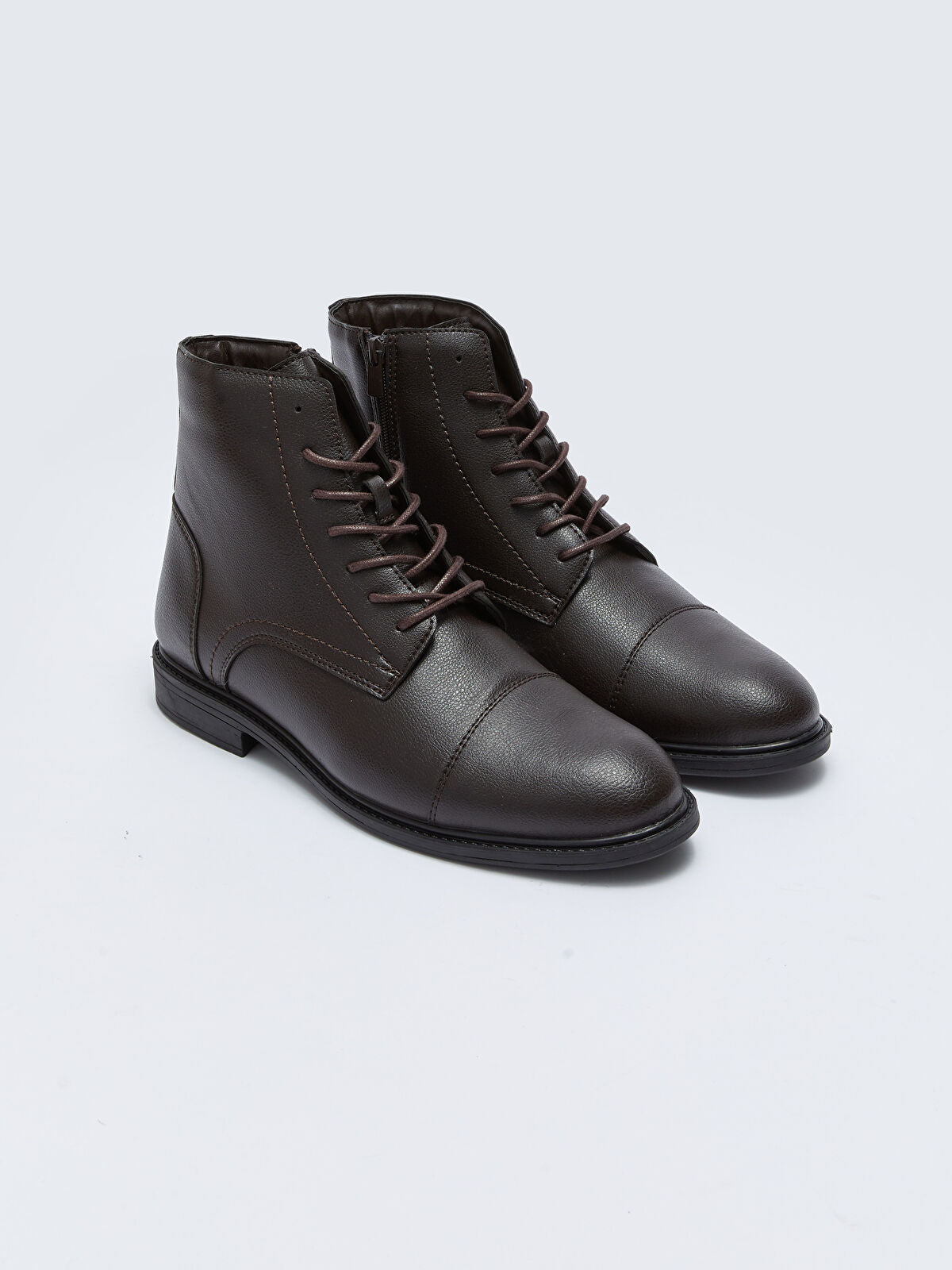 Leather-Look Ankle Boot for Men