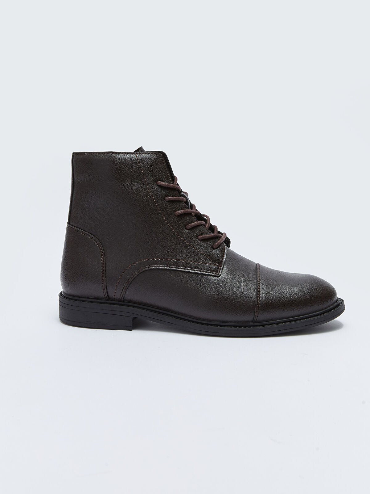 Leather-Look Ankle Boot for Men