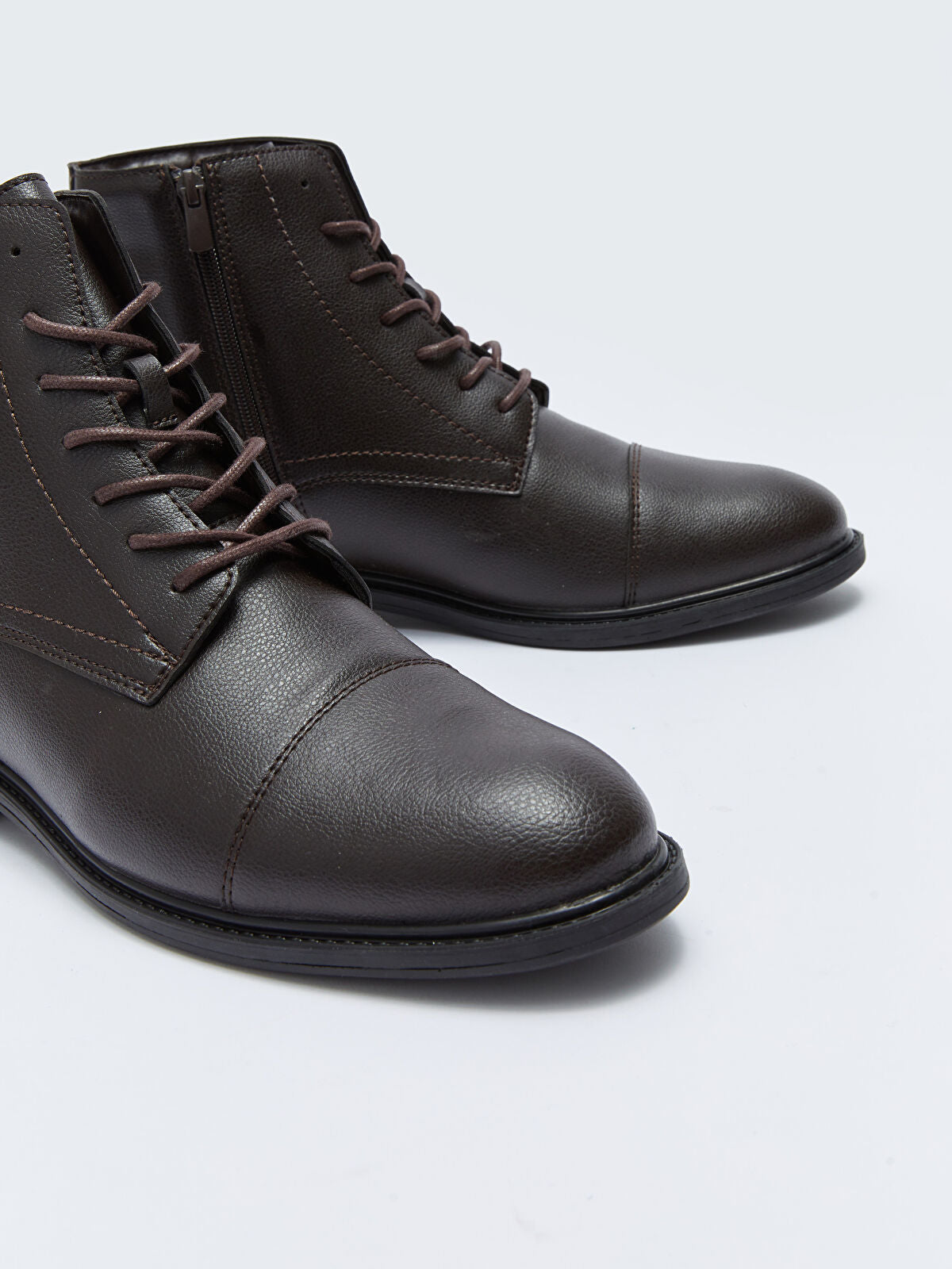 Leather-Look Ankle Boot for Men