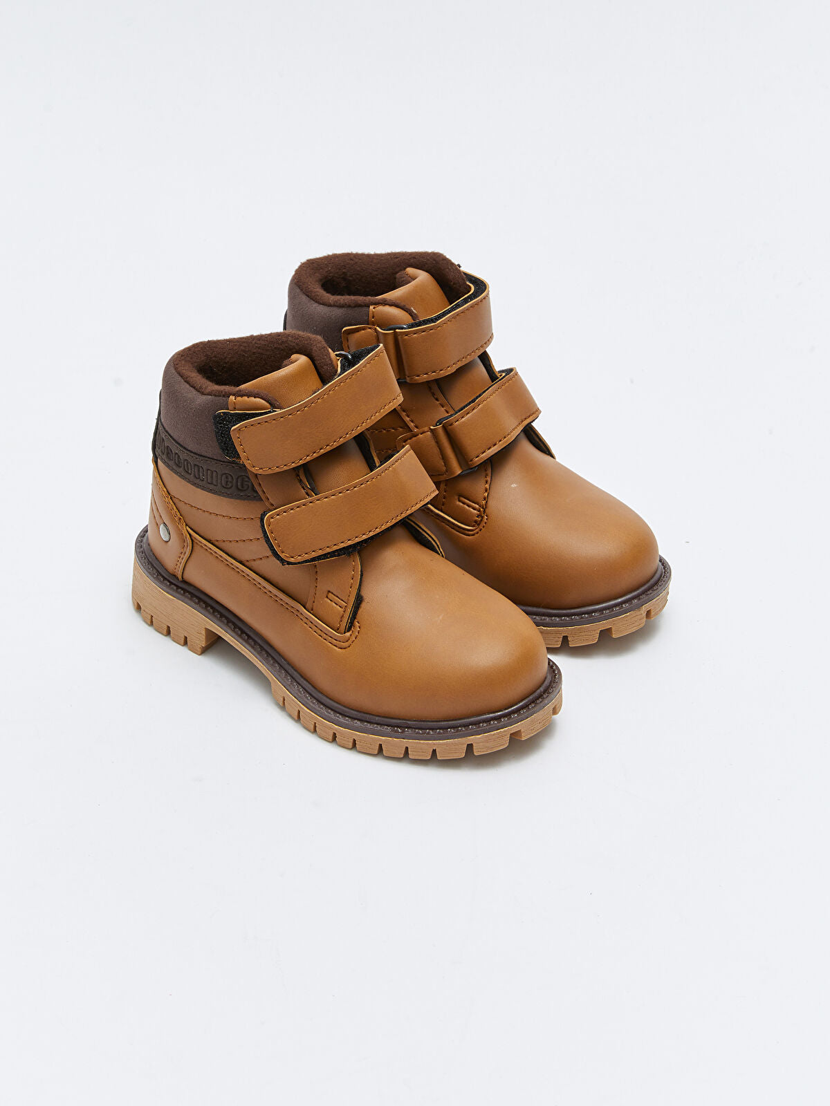 Leather-Look Zip-Up Boys' Boot