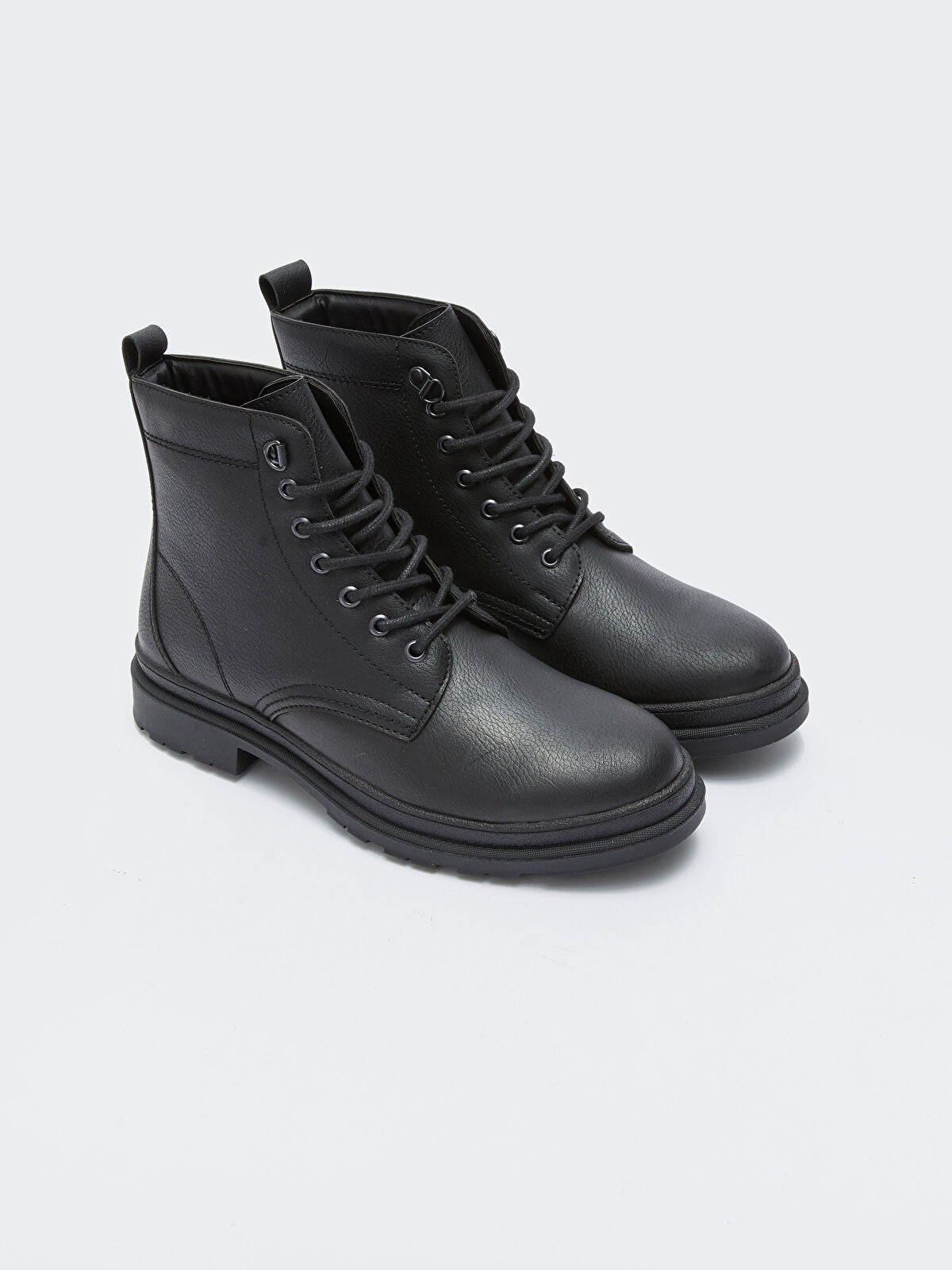 Leather-Look Ankle Boot for Men