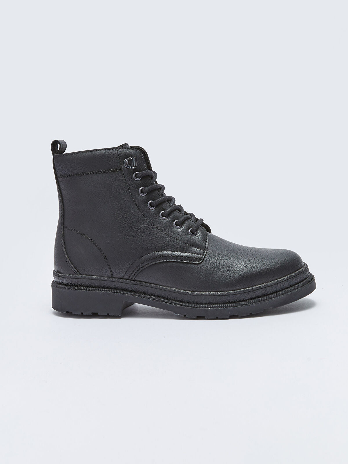 Leather-Look Ankle Boot for Men