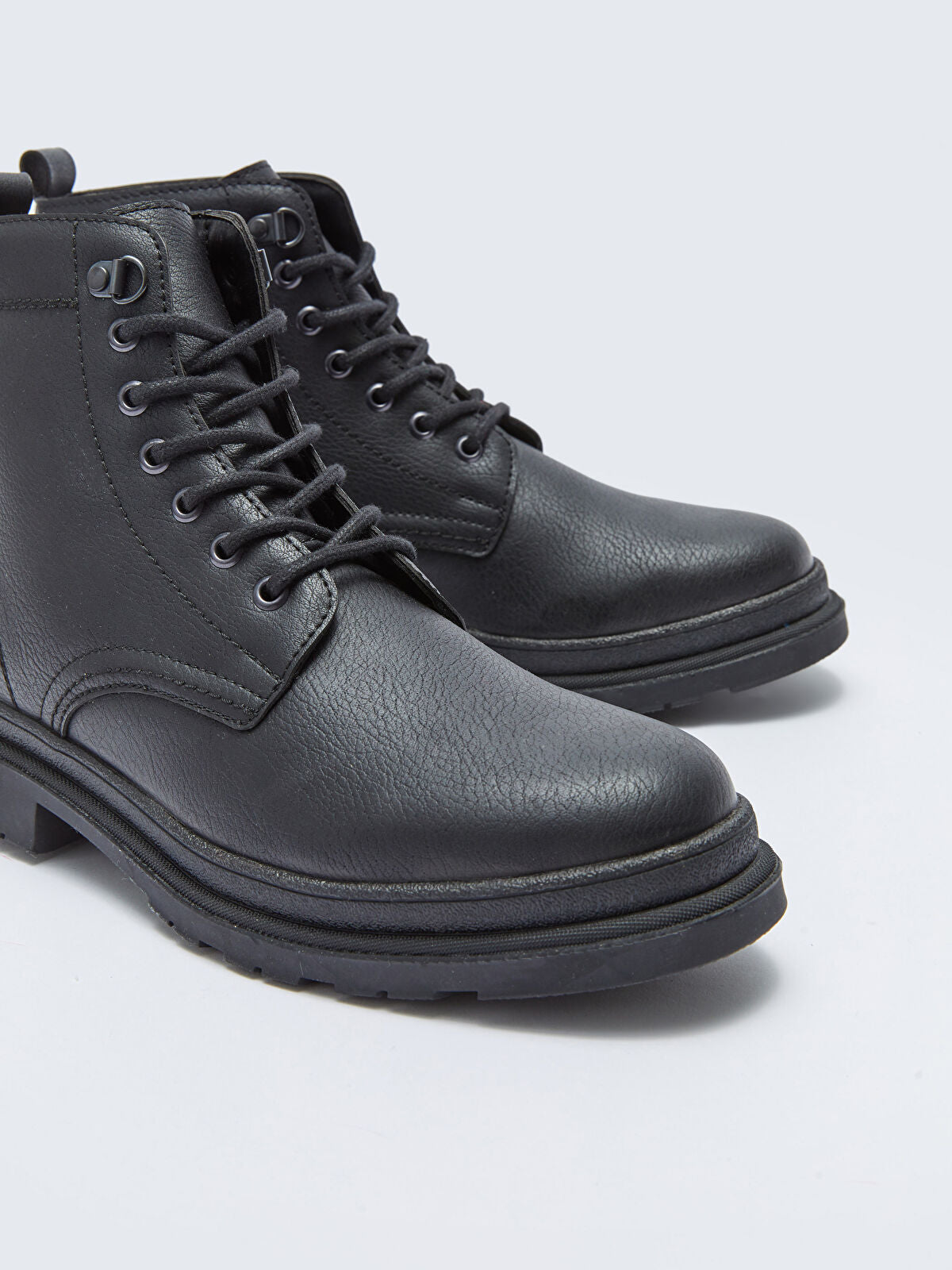 Leather-Look Ankle Boot for Men