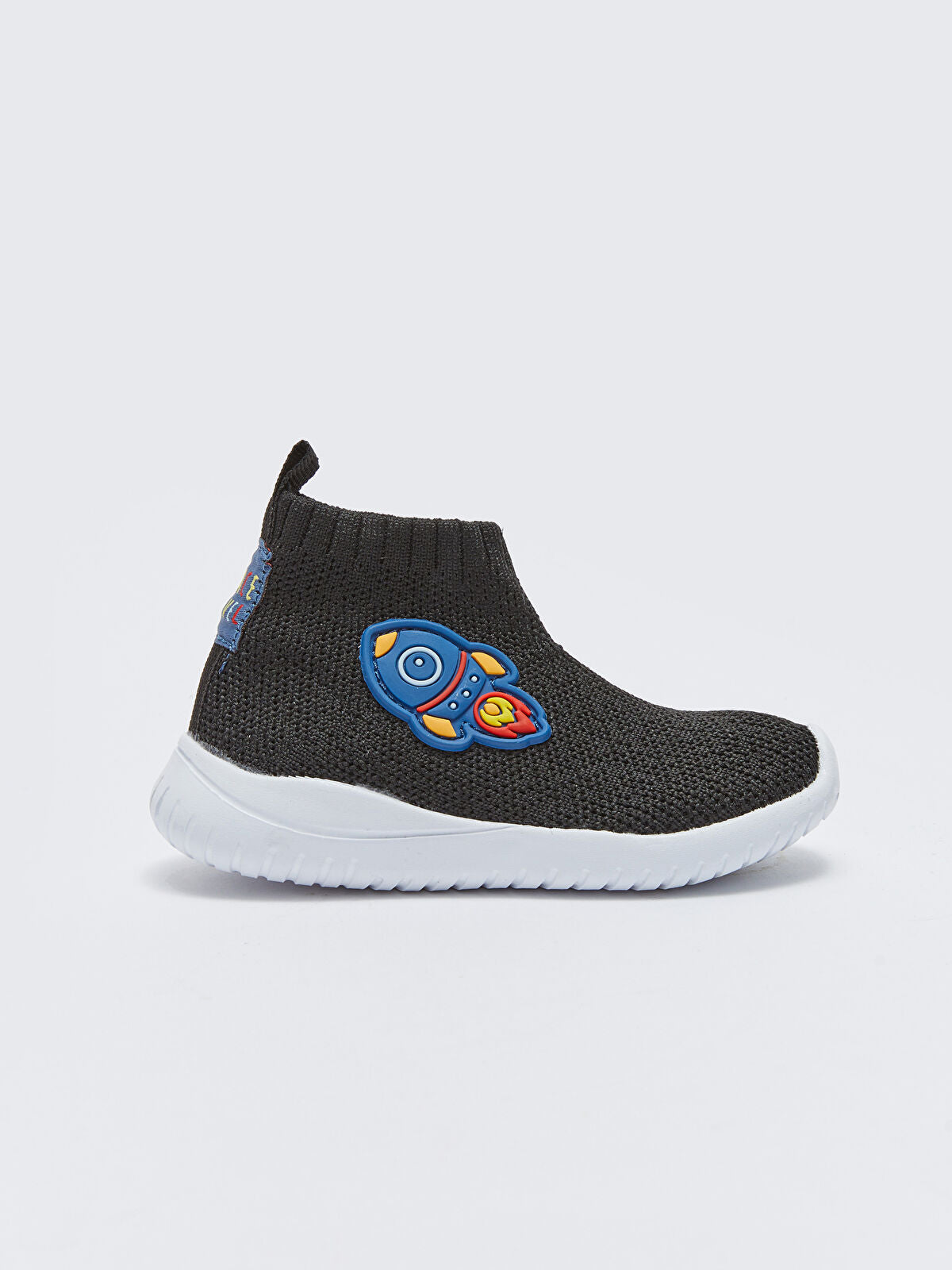 Patch Detailed Boy Baby Socks Boot