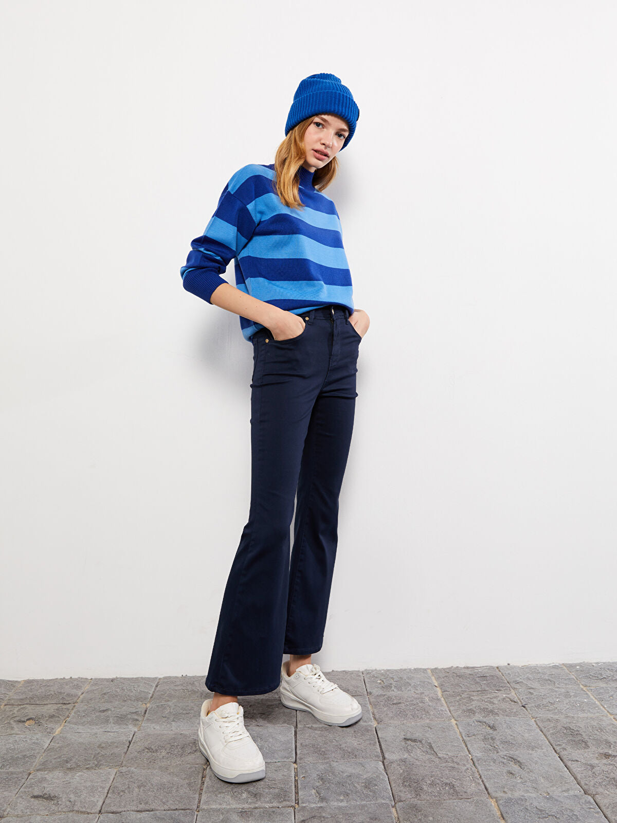 High Waist Mars Flare Women's Jeans Pants
