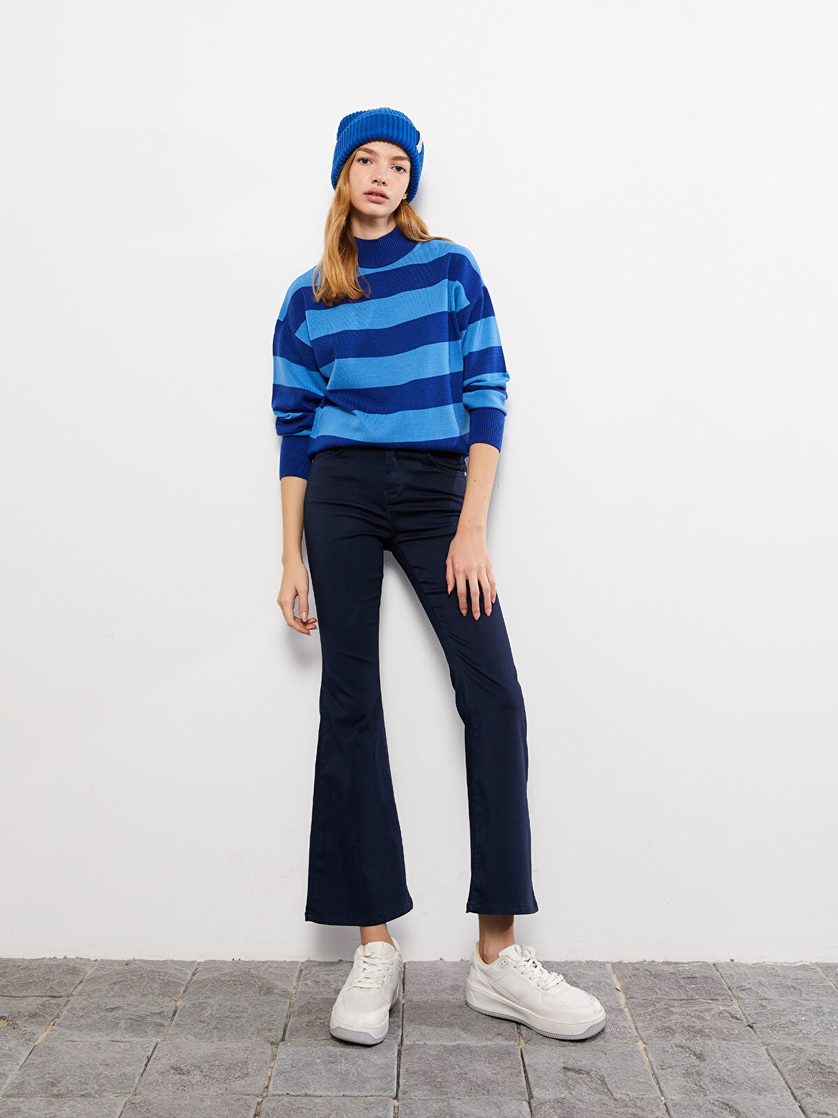 High Waist Mars Flare Women's Jeans Pants