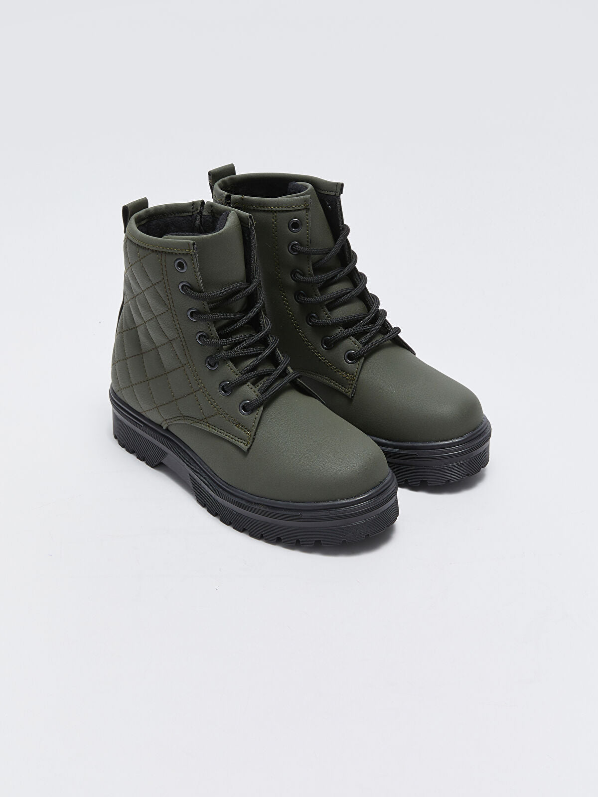 Leather-Look Ankle Boot for Girls Child
