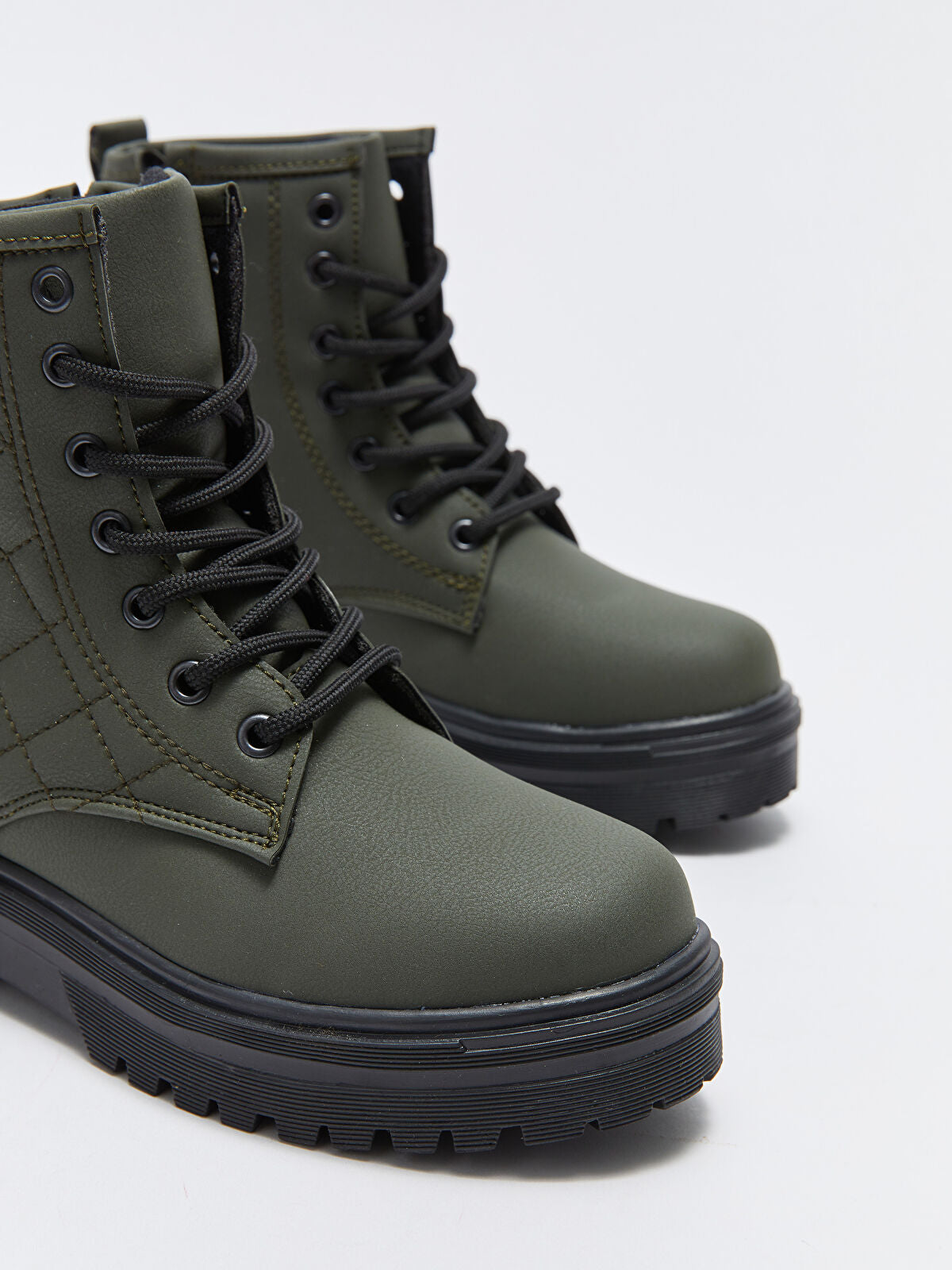 Leather-Look Ankle Boot for Girls Child