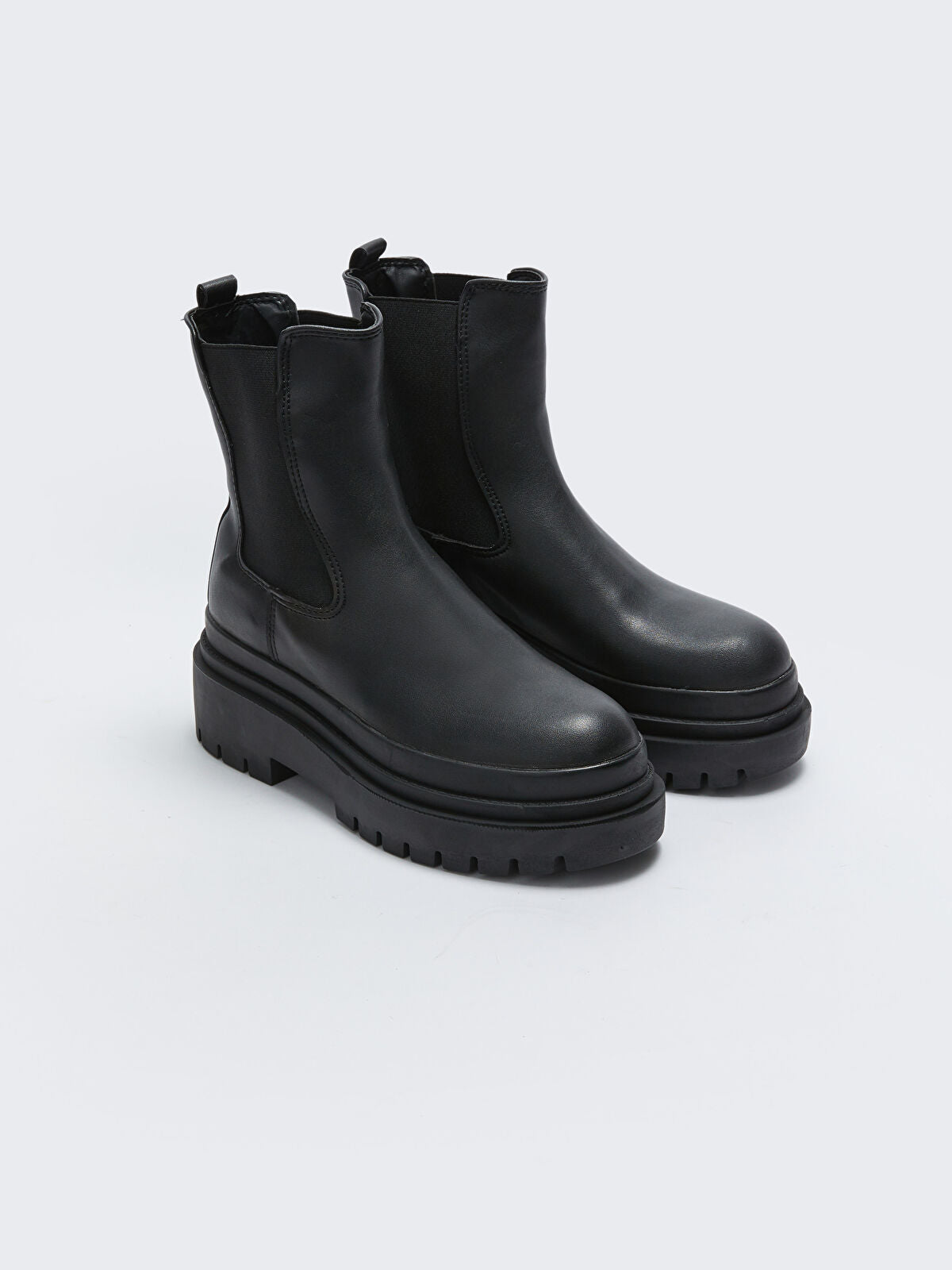 Rubber-Sided Women's Boot