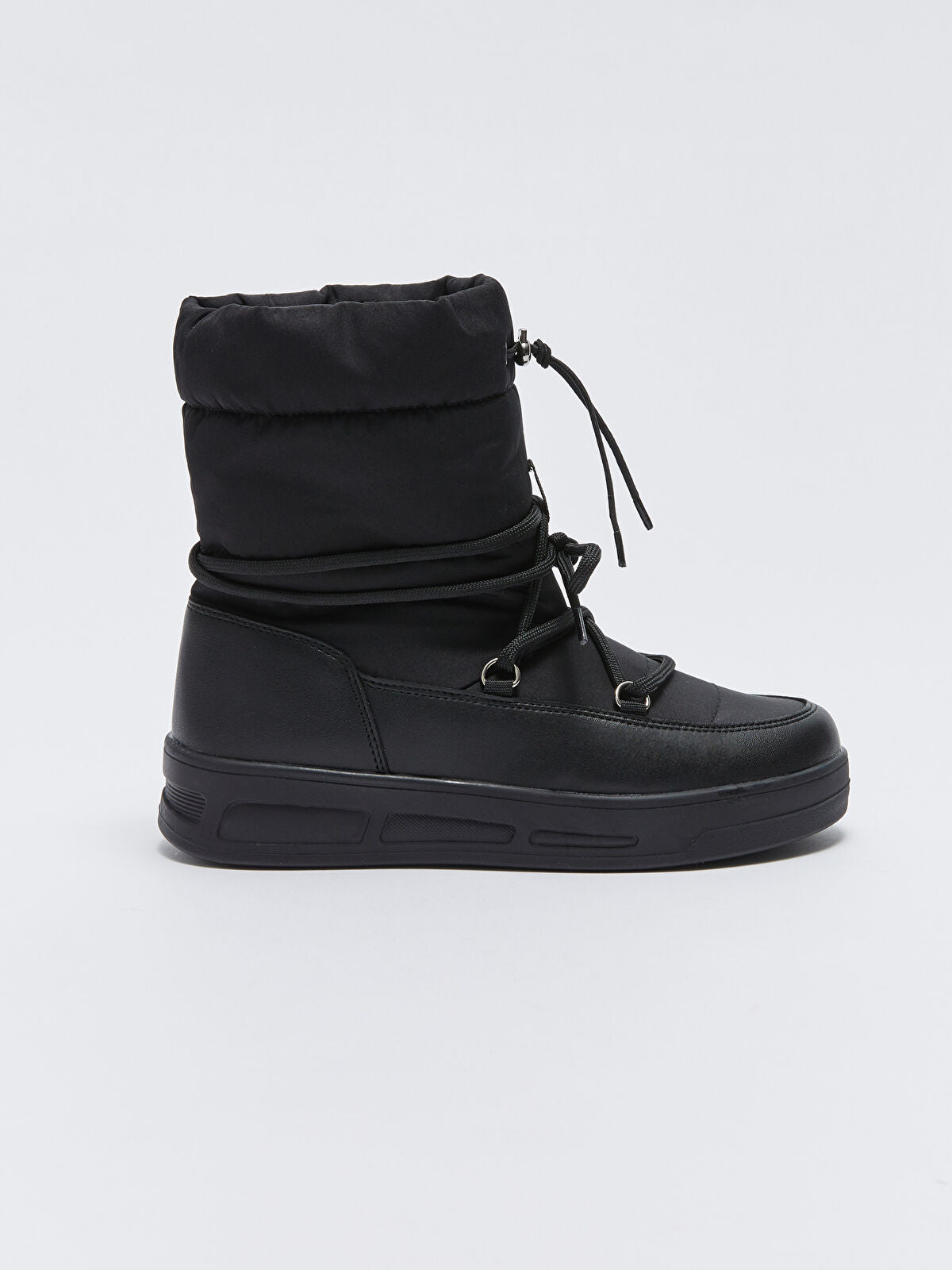 Knotted Thick Sole Women Fur Boot
