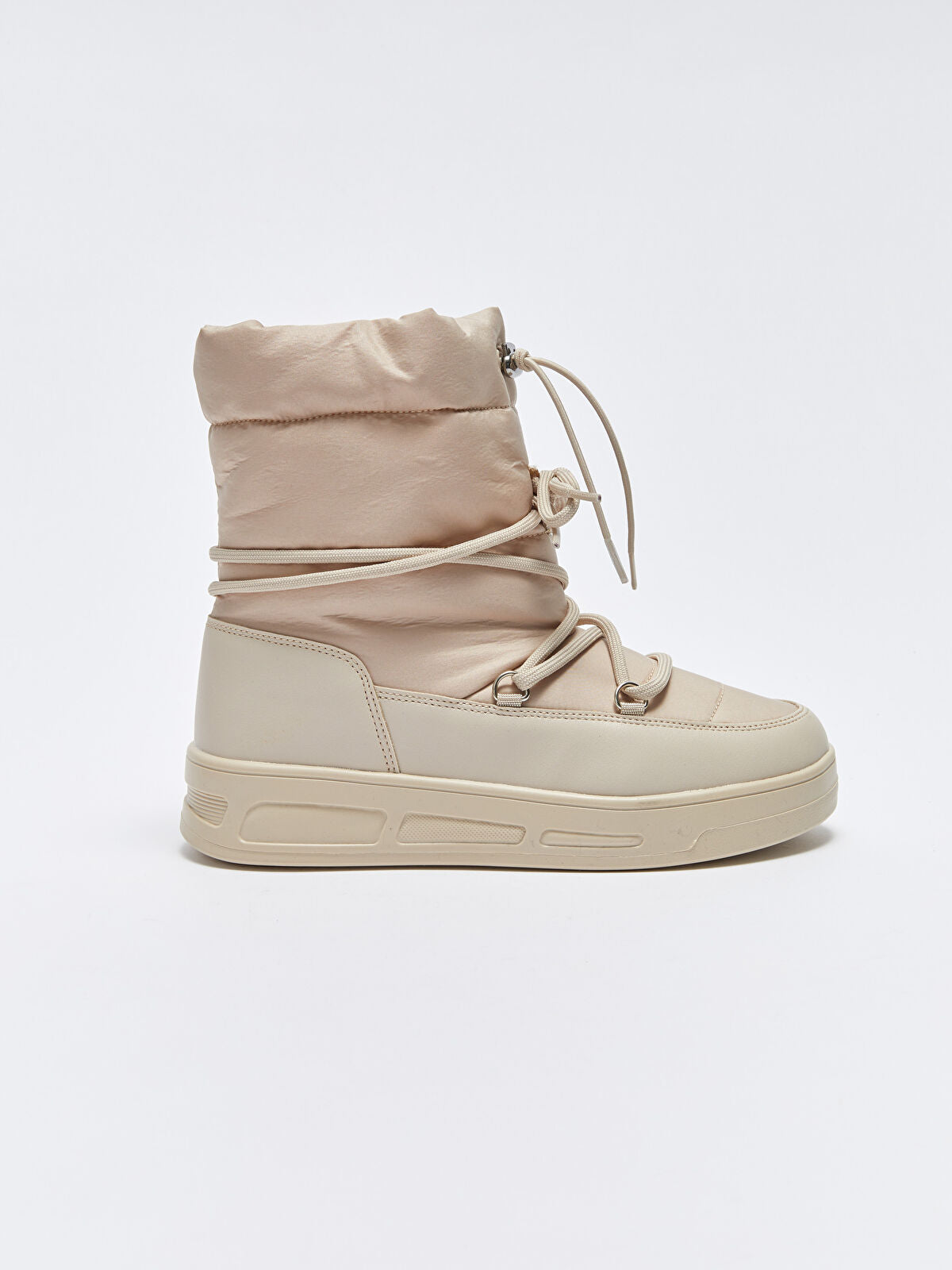 Knotted Thick Sole Women Fur Boot