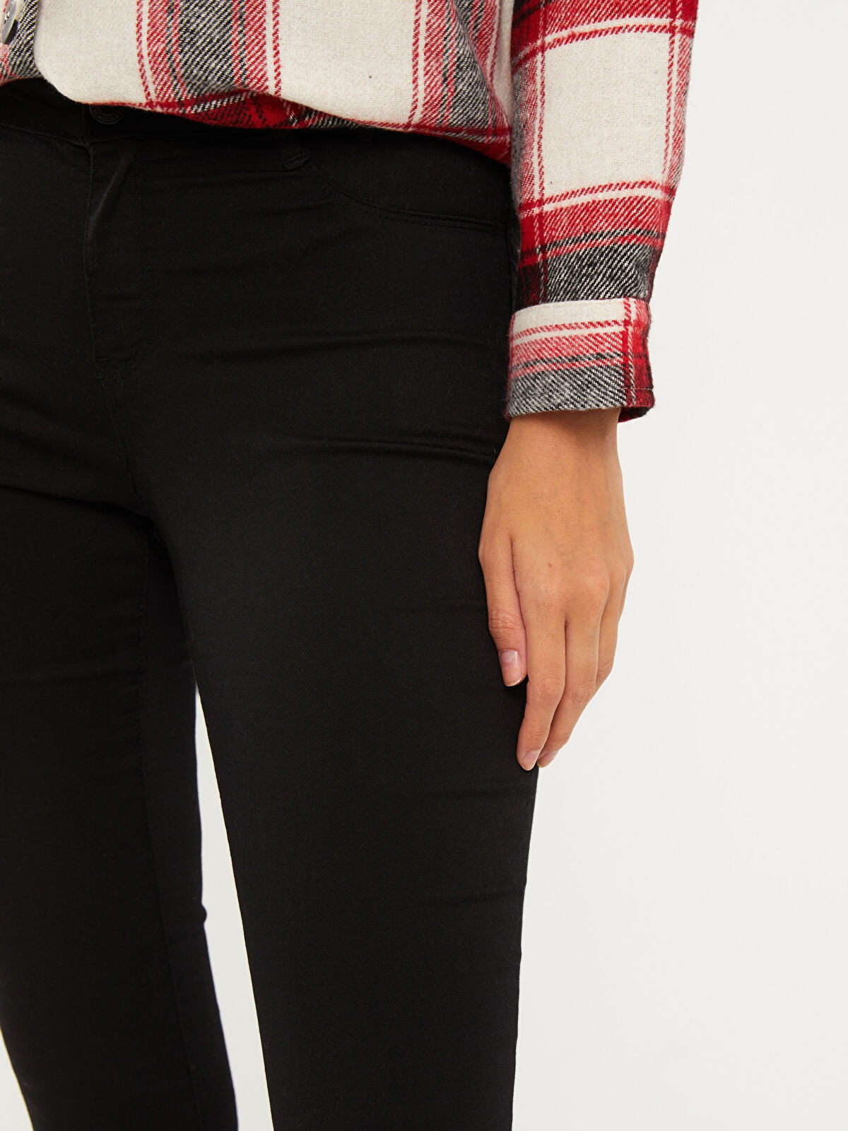 LCW Jeans Black Jupiter Super Skinny Fit Women's Jean Trousers