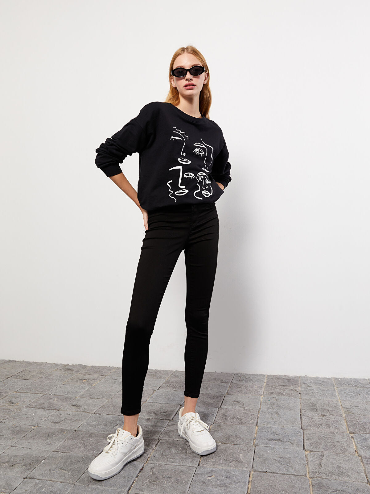 LCW Jeans Black Jupiter Super Skinny Fit Women's Jean Trousers
