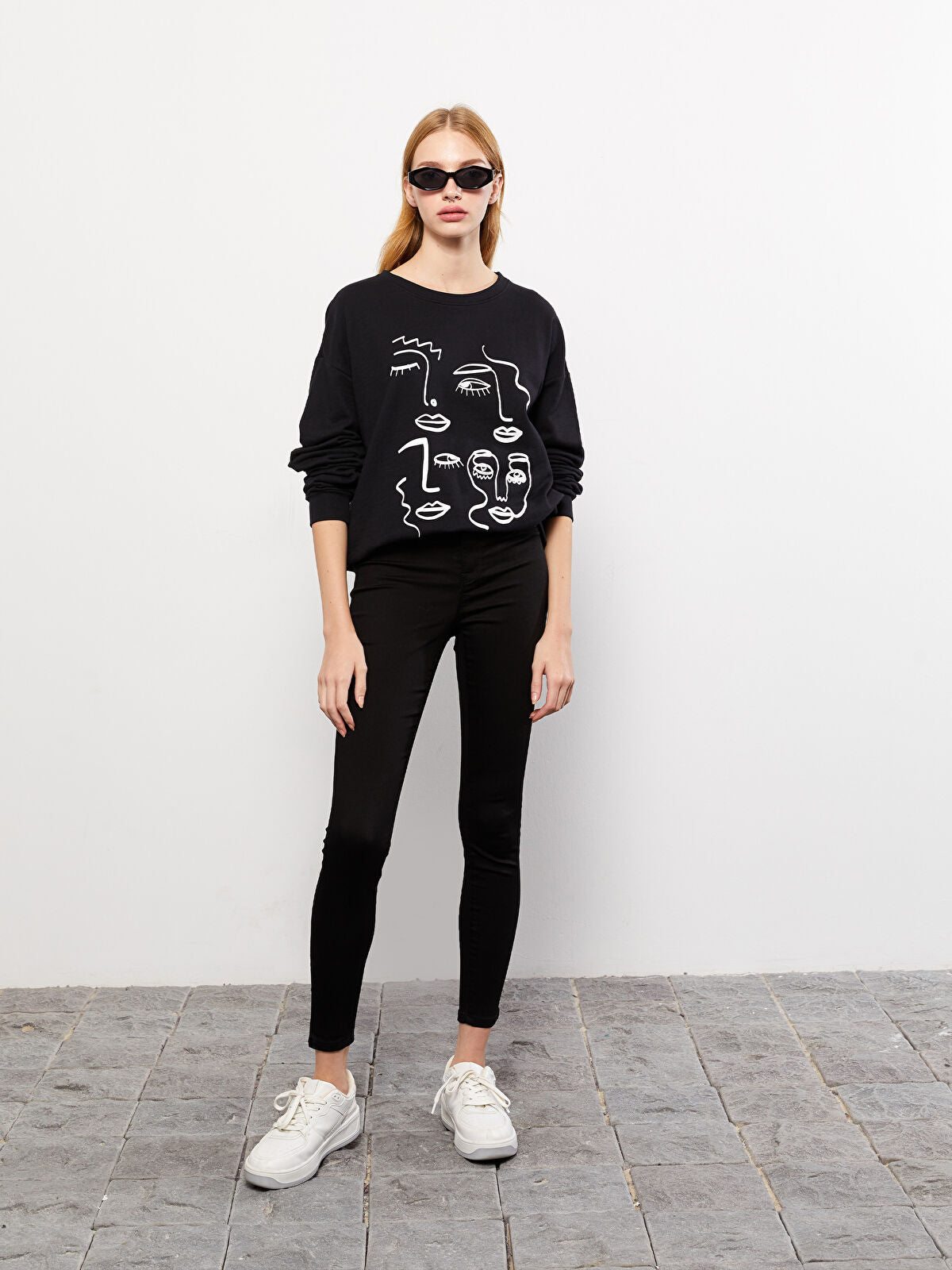 LCW Jeans Black Jupiter Super Skinny Fit Women's Jean Trousers