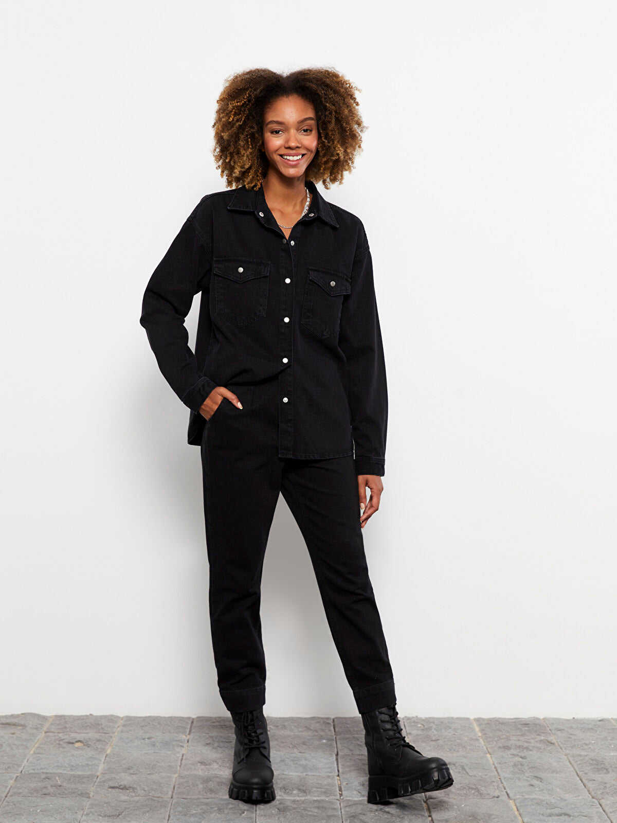 High Waist Mom Fit Women's Jeans Pants