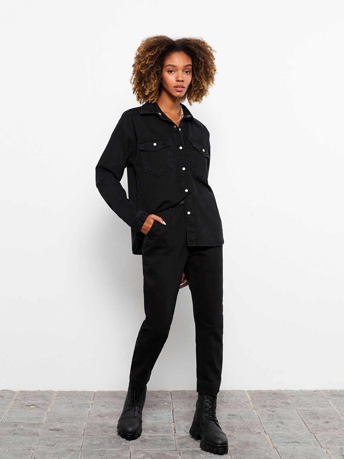 High Waist Mom Fit Women's Jeans Pants