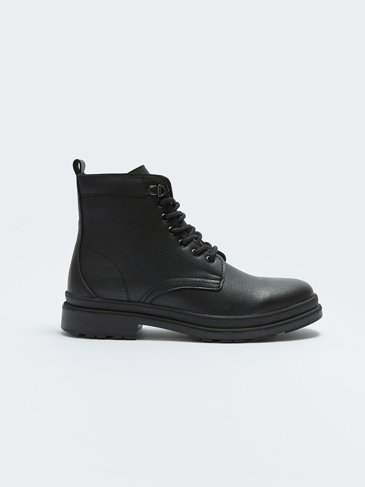 Leather-Look Ankle Boot for Men