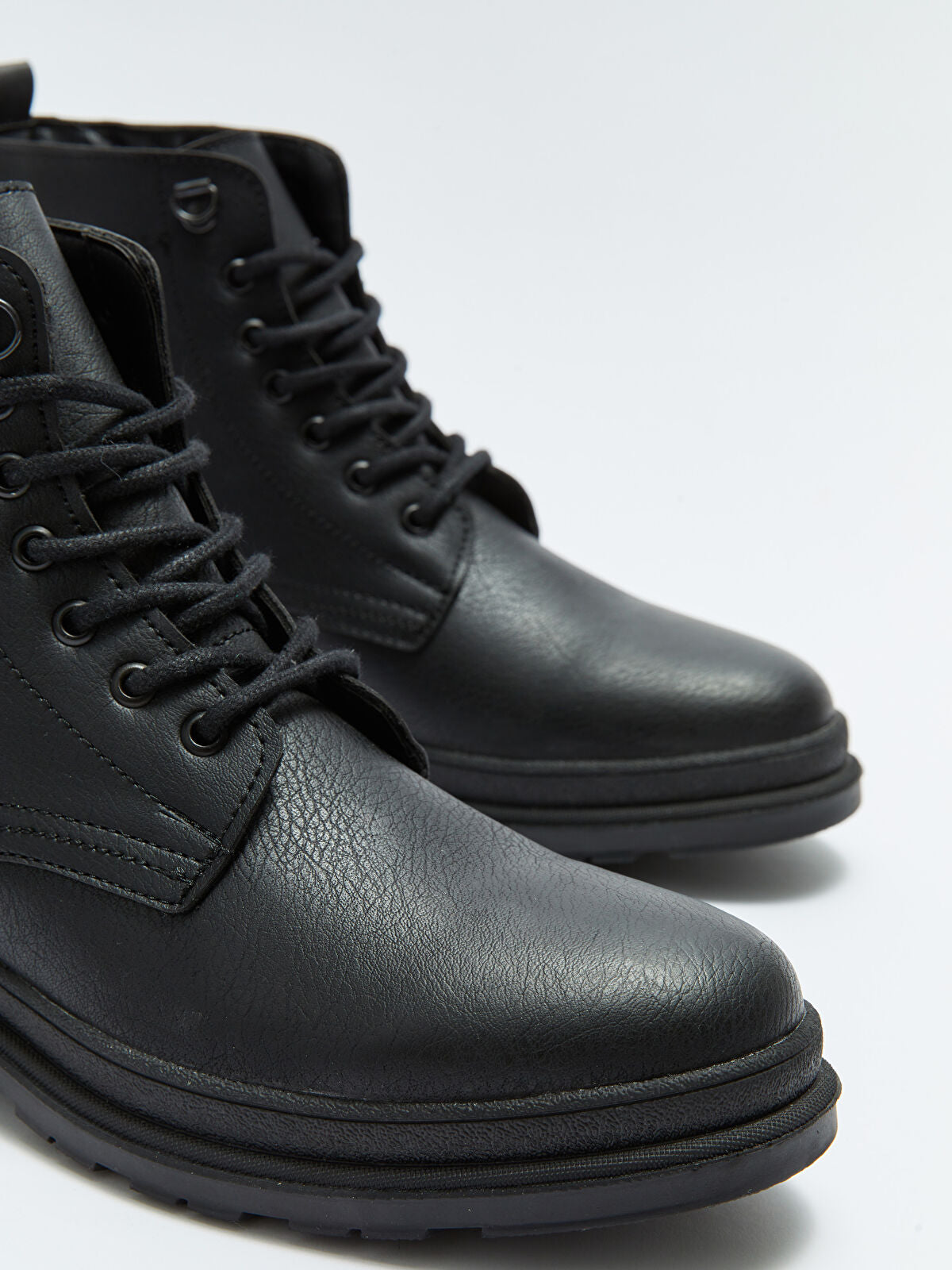 Leather-Look Ankle Boot for Men