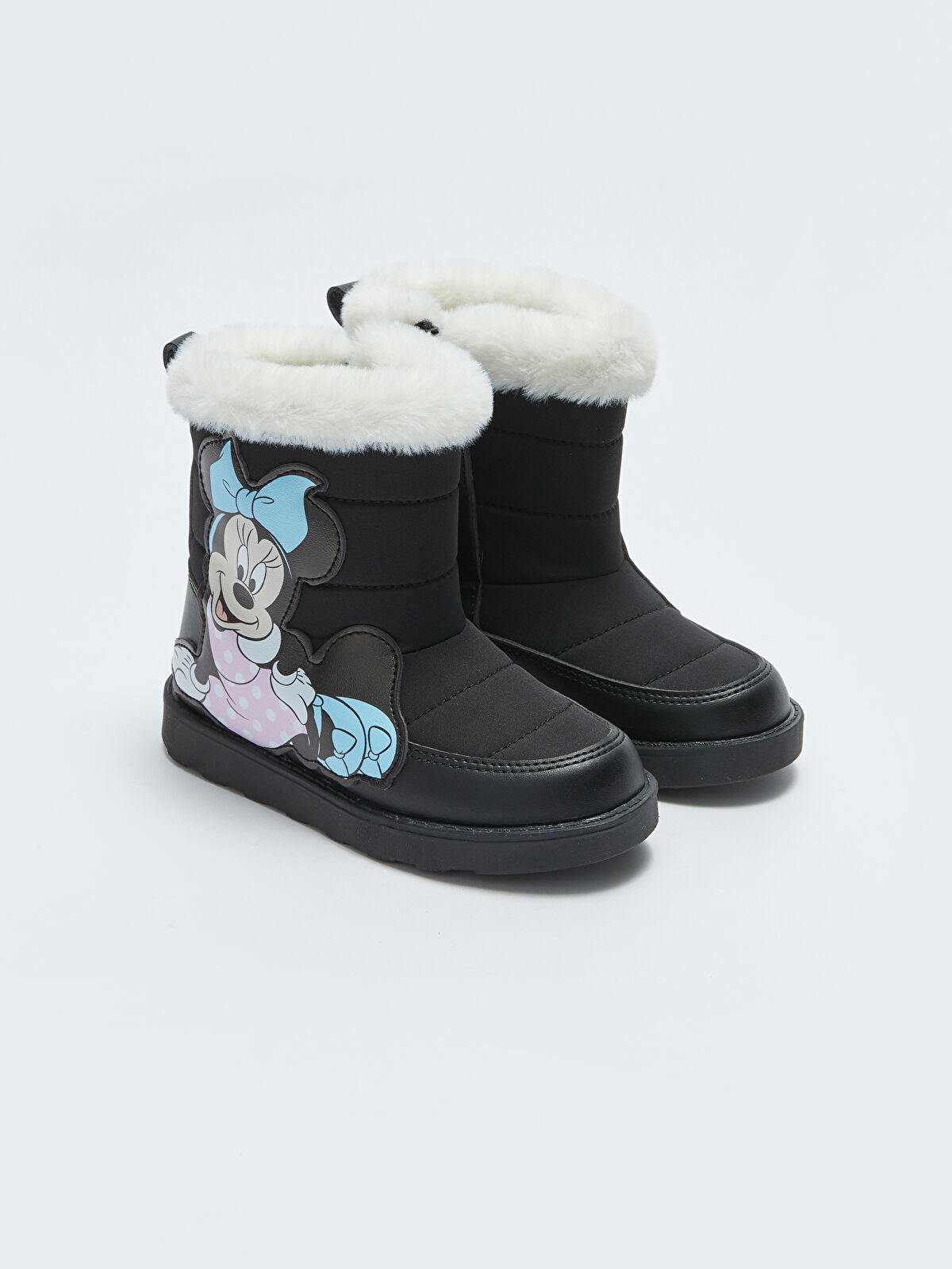 Zipped Minnie Mouse Licensed Girl Child Boot