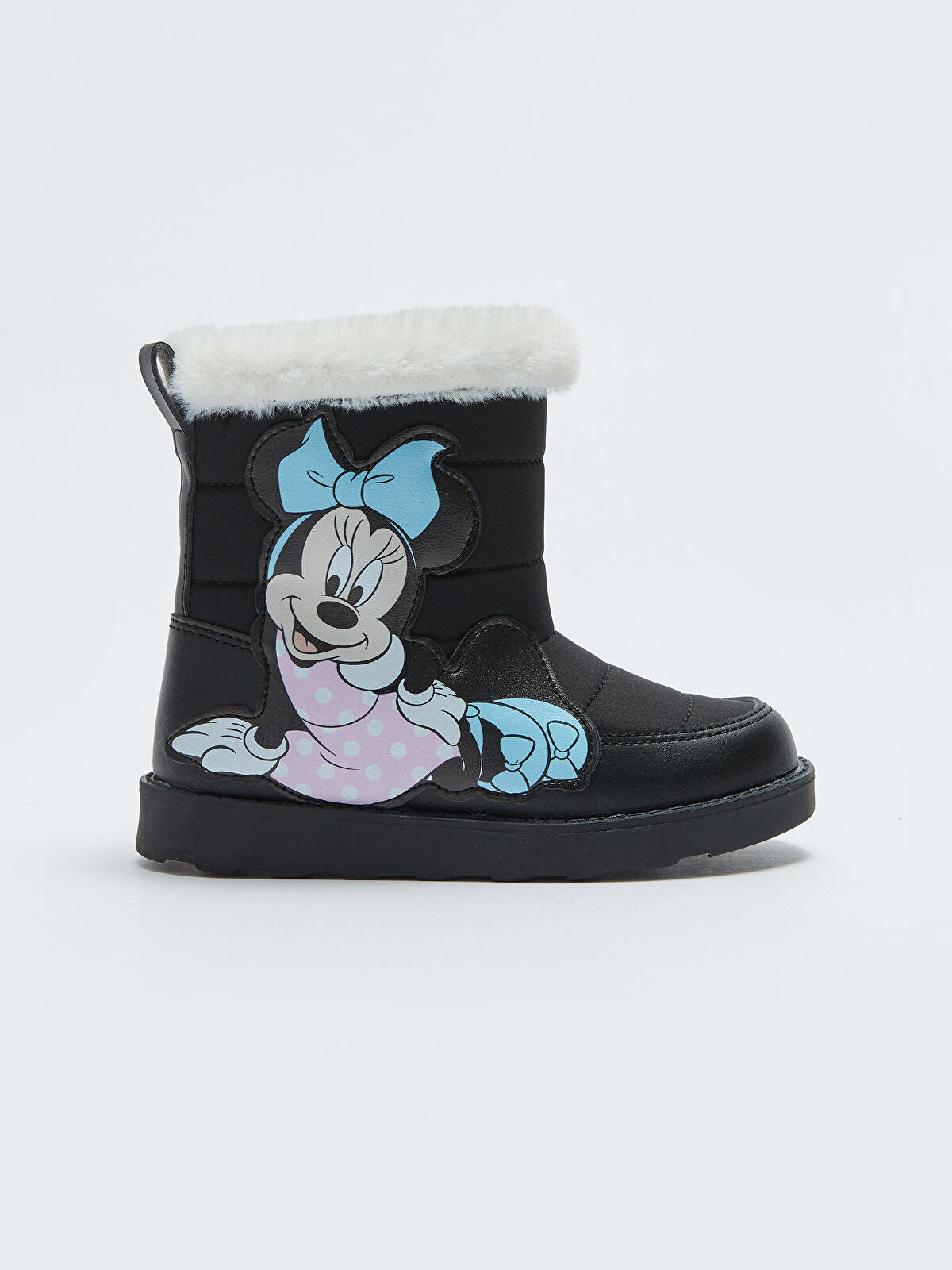 Zipped Minnie Mouse Licensed Girl Child Boot