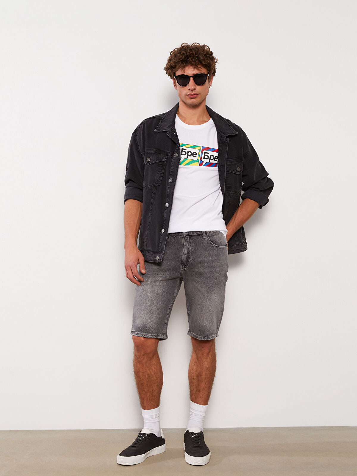 Standard Fit Men's Jeans Shorts