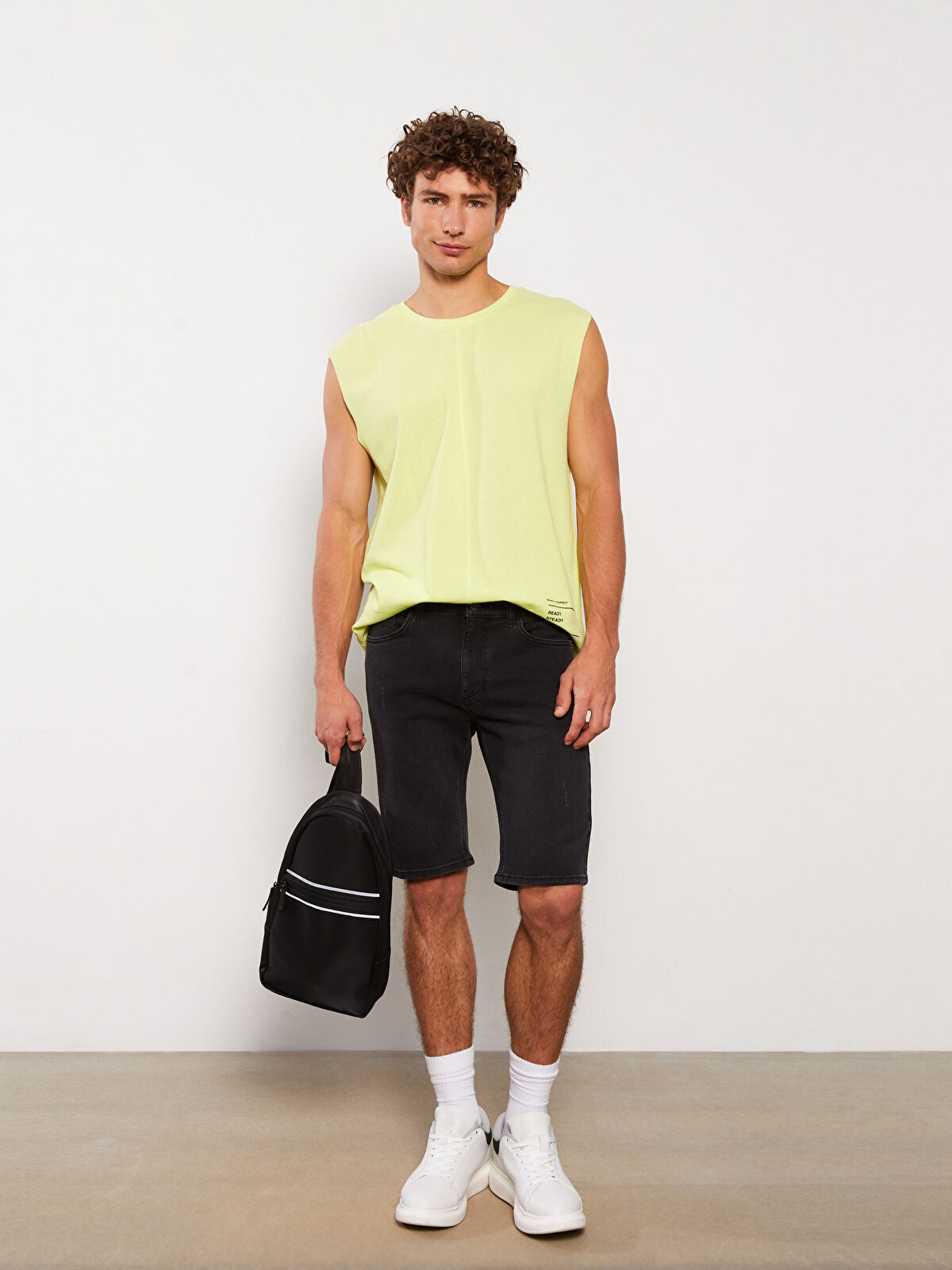 Super Skinny Fit Men Jeans Shorts