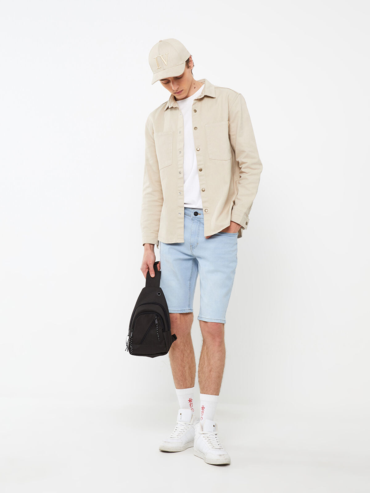 Slim Fit Men's Jeans Shorts