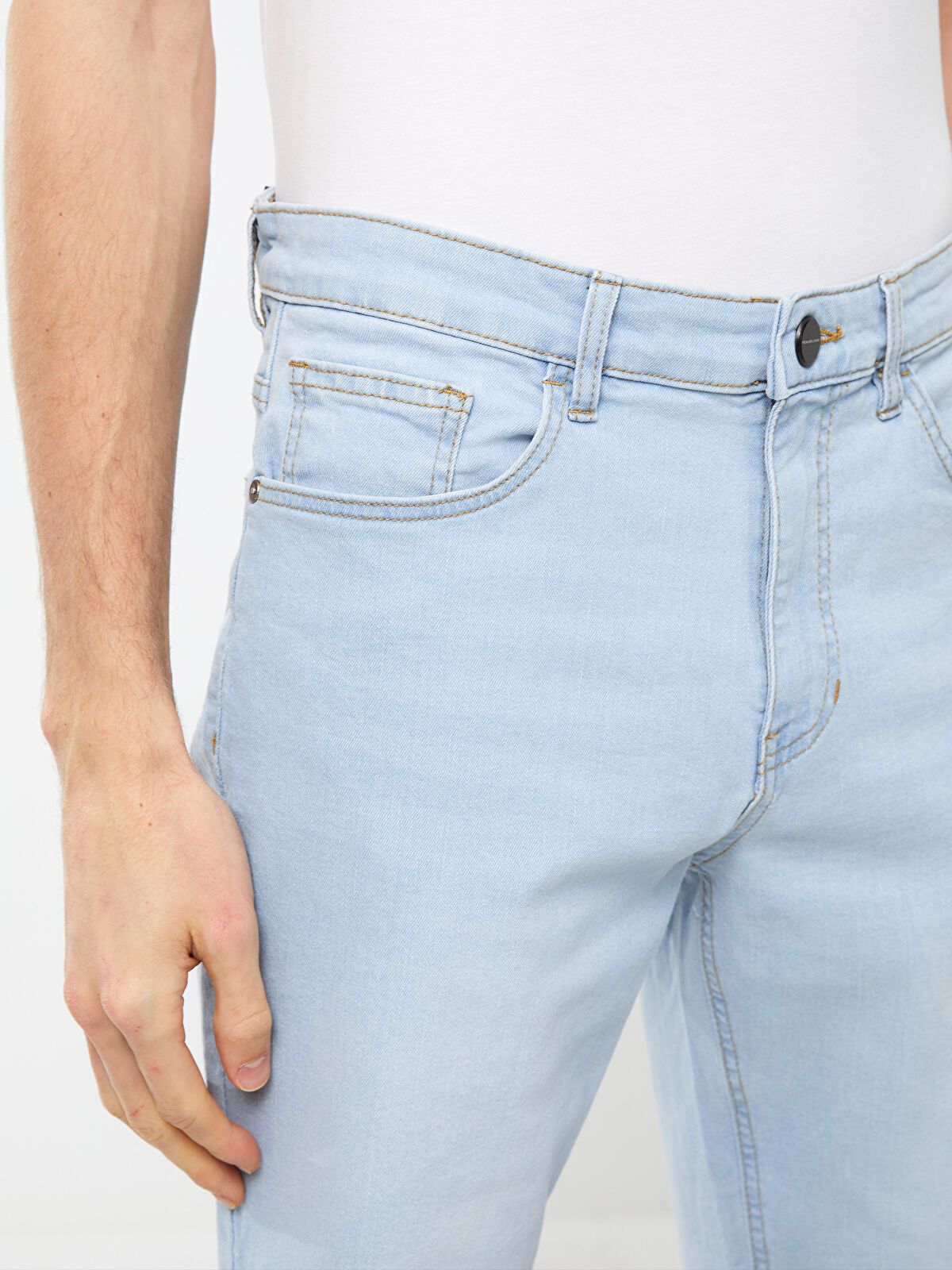 Slim Fit Men's Jeans Shorts