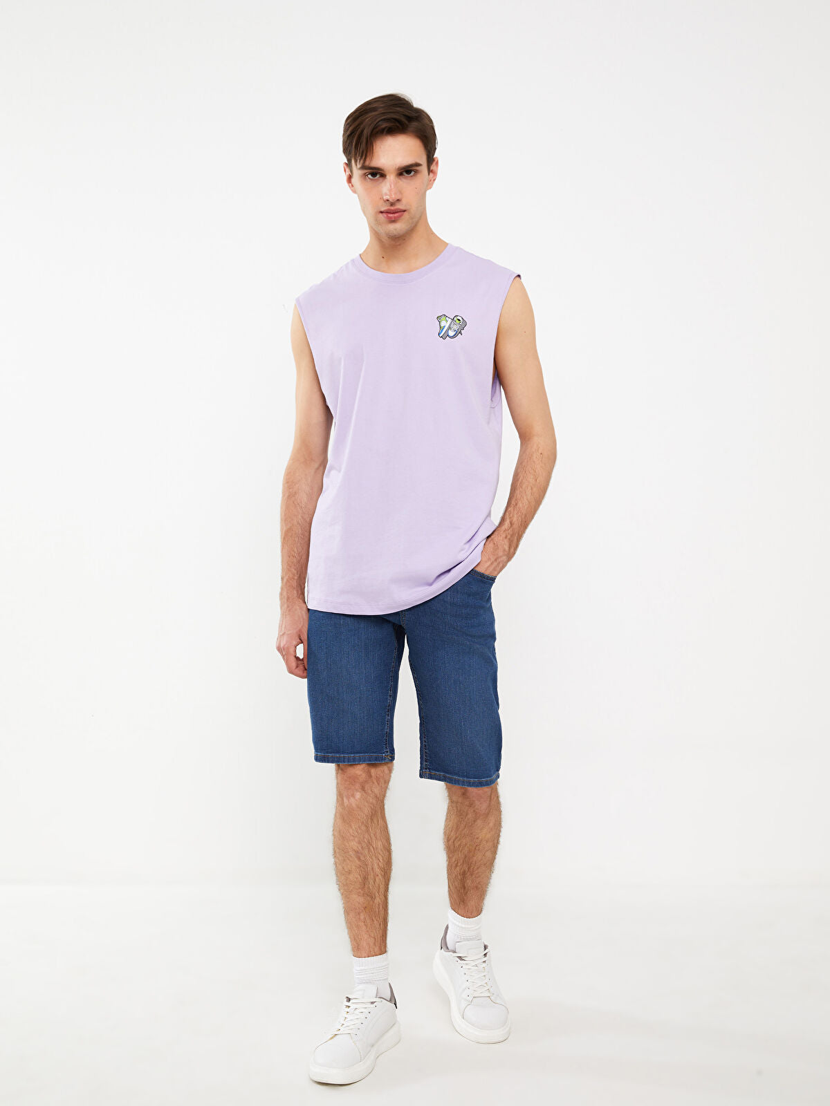 Standard Fit Men's Jeans Shorts