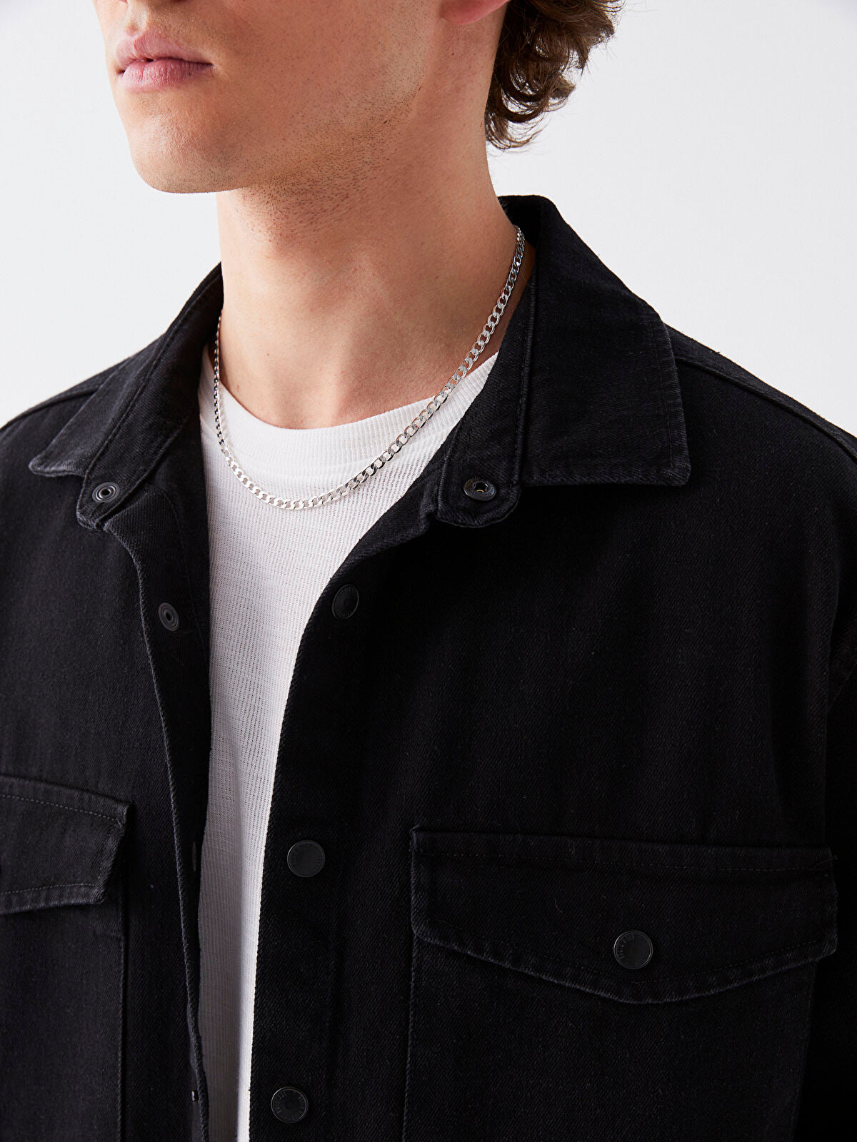 LCW Standard Fit Men's Indigo Jean Waistcoat