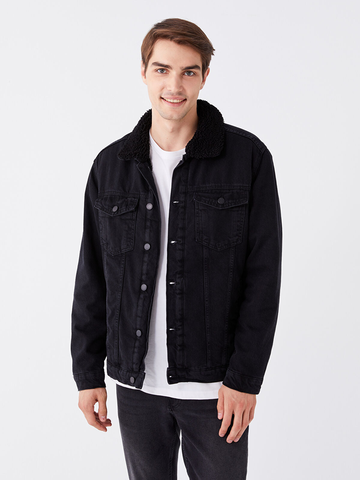 LCW Standard Fit Men's Indigo Jean Waistcoat