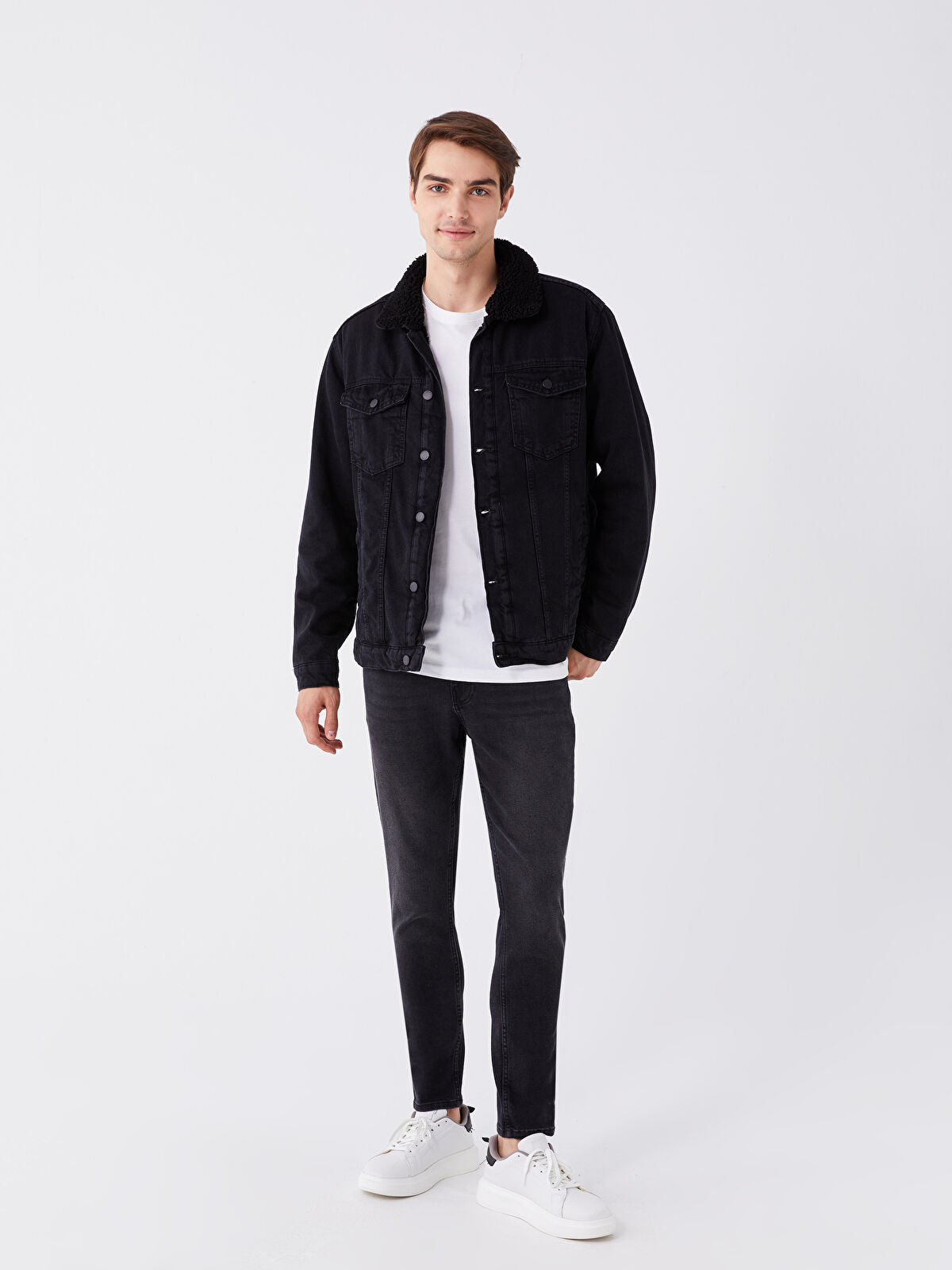 LCW Standard Fit Men's Indigo Jean Waistcoat