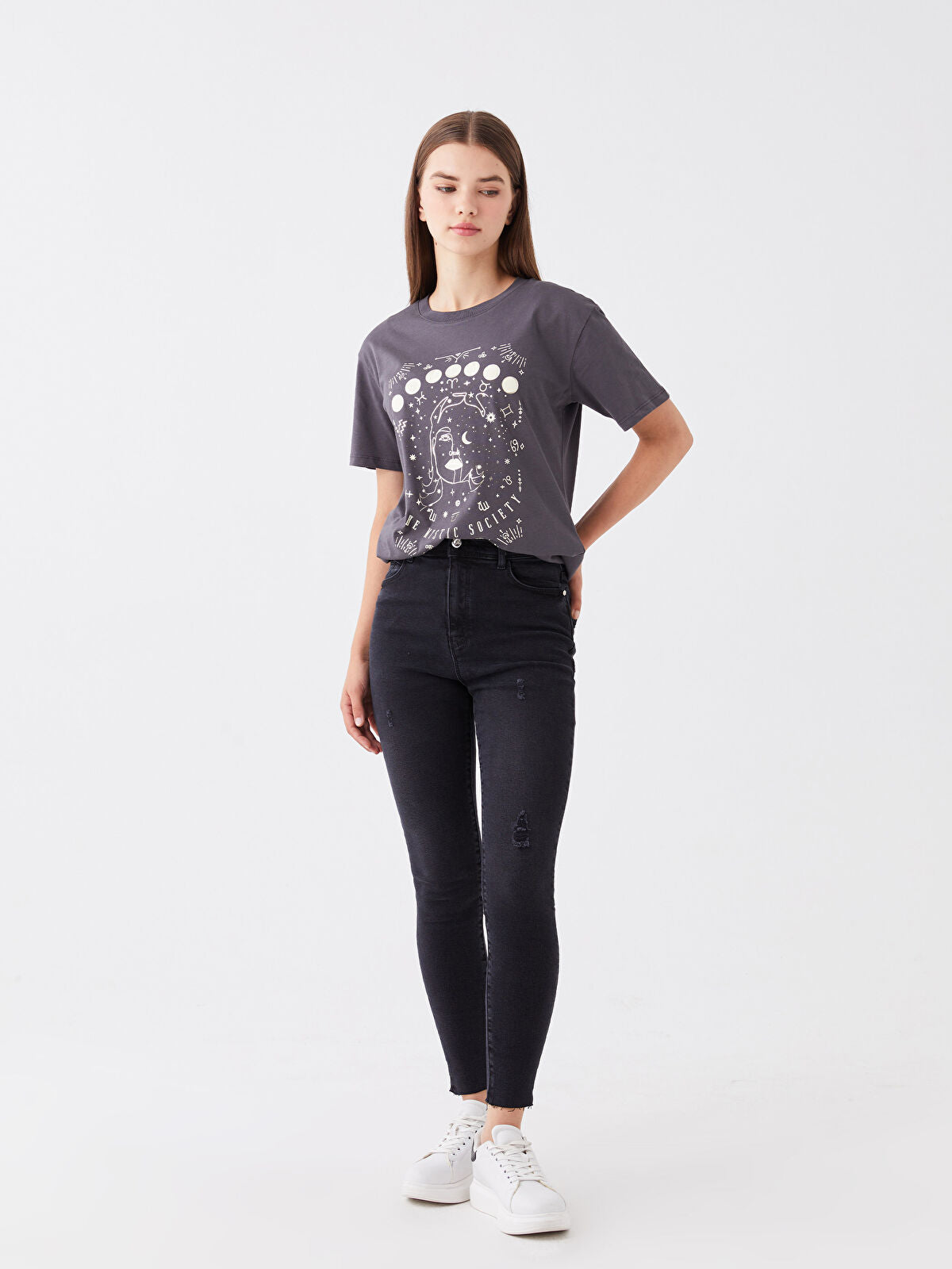 High Waist Jupiter Super Slim-fit Women's Jeans Pants
