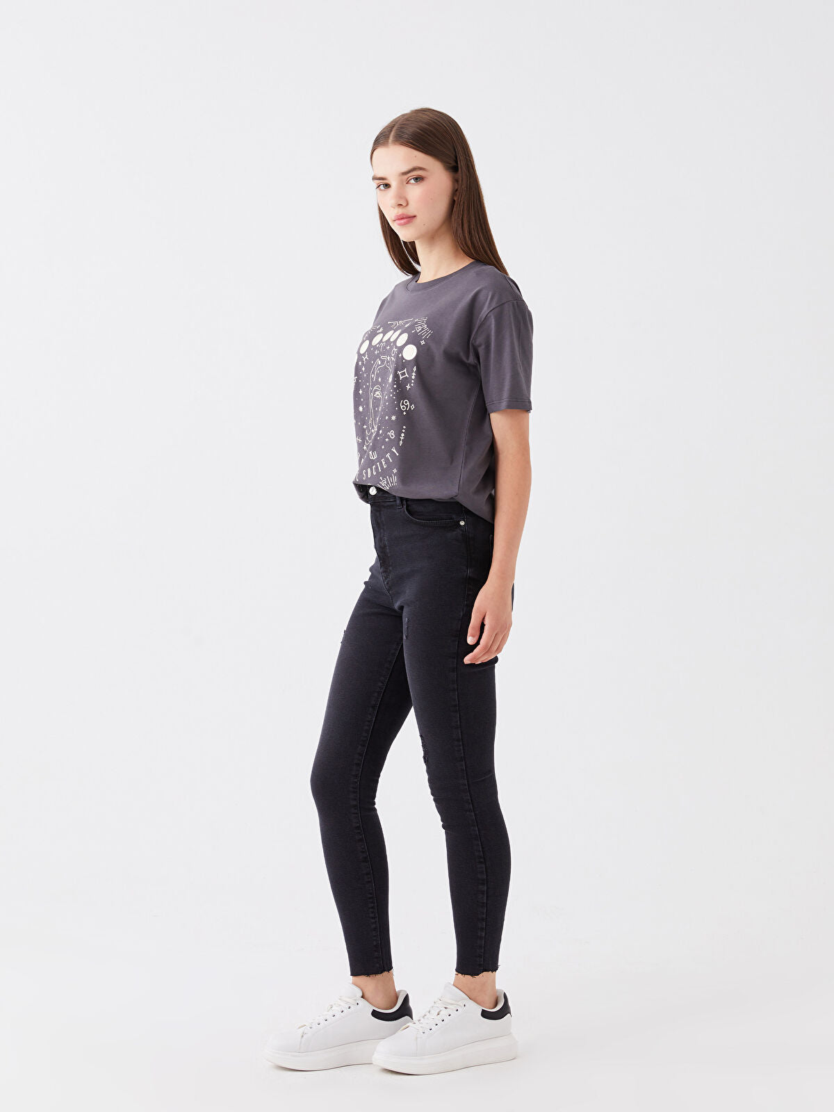 High Waist Jupiter Super Slim-fit Women's Jeans Pants