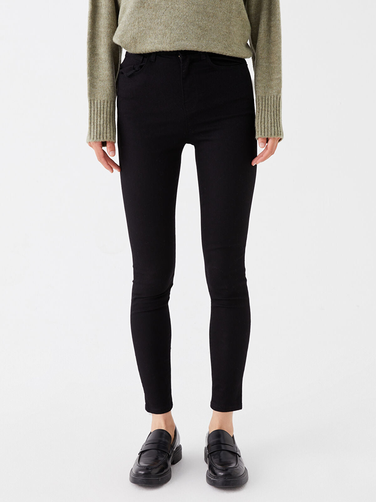 High Waist Jupiter Super Slim-fit Women's Jeans Pants