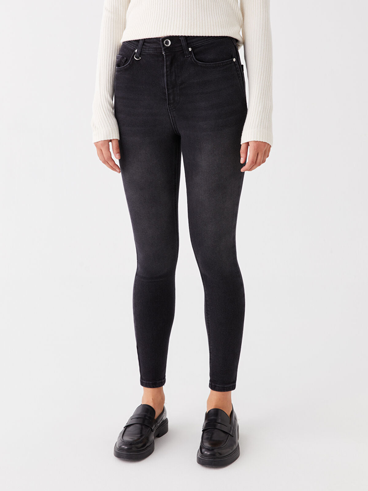 High Waist Jupiter Super Slim-fit Women's Jeans Pants