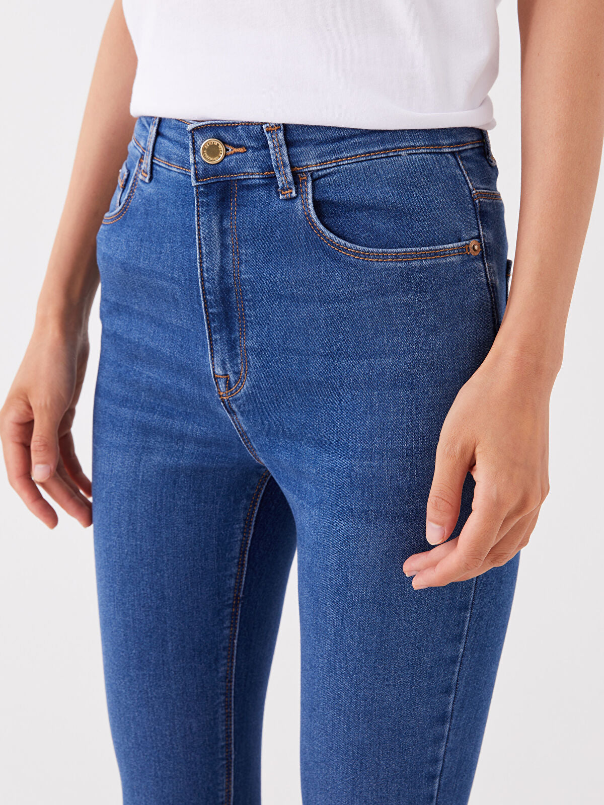 LCW Jeans Black Jupiter Super Skinny Fit Women's Jean Trousers
