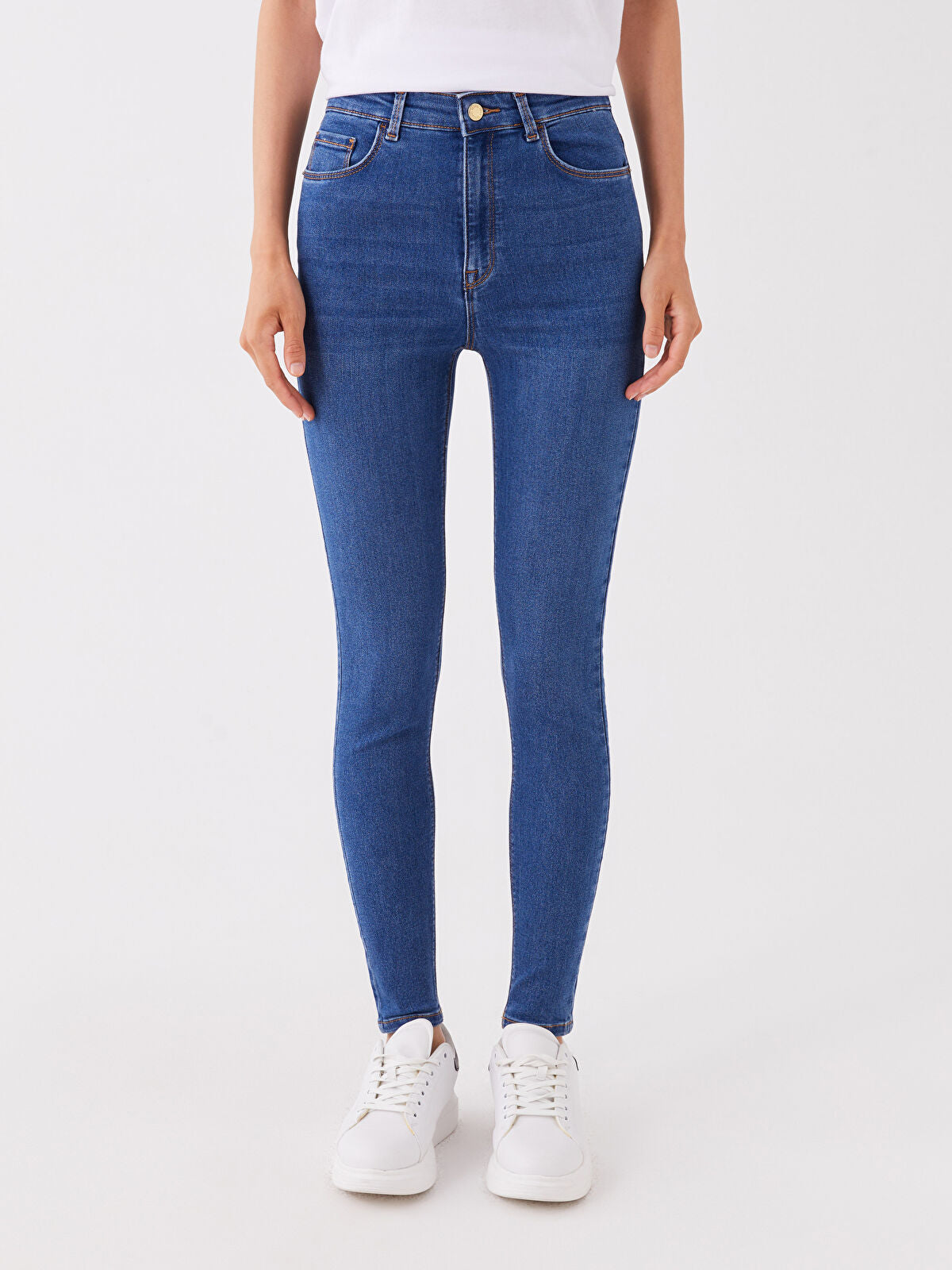 LCW Jeans Black Jupiter Super Skinny Fit Women's Jean Trousers