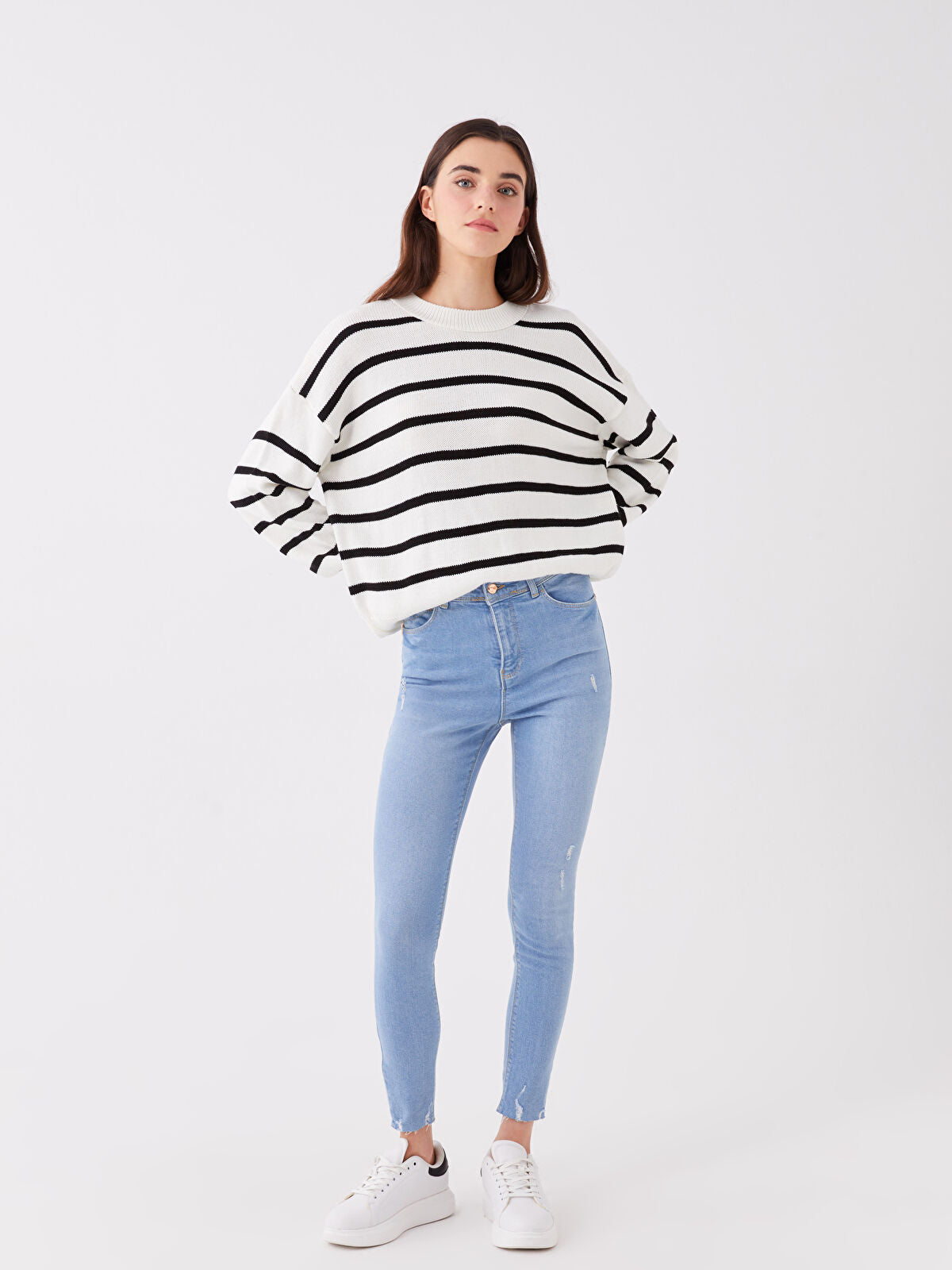 High Waist Jupiter Super Slim-fit Women's Jeans Pants